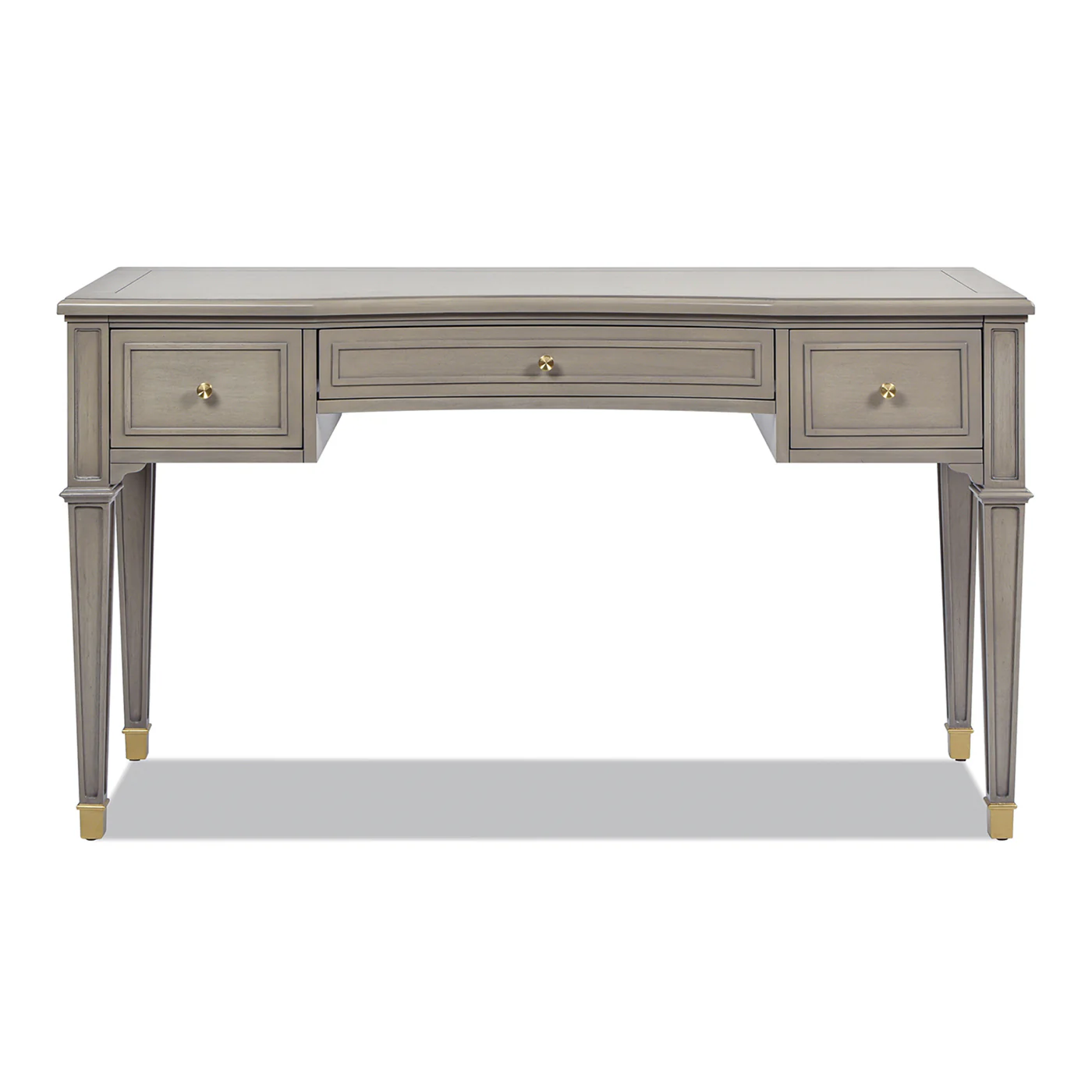 Dauphin 55' 3-Drawer Wood Executive Desk - Image 15
