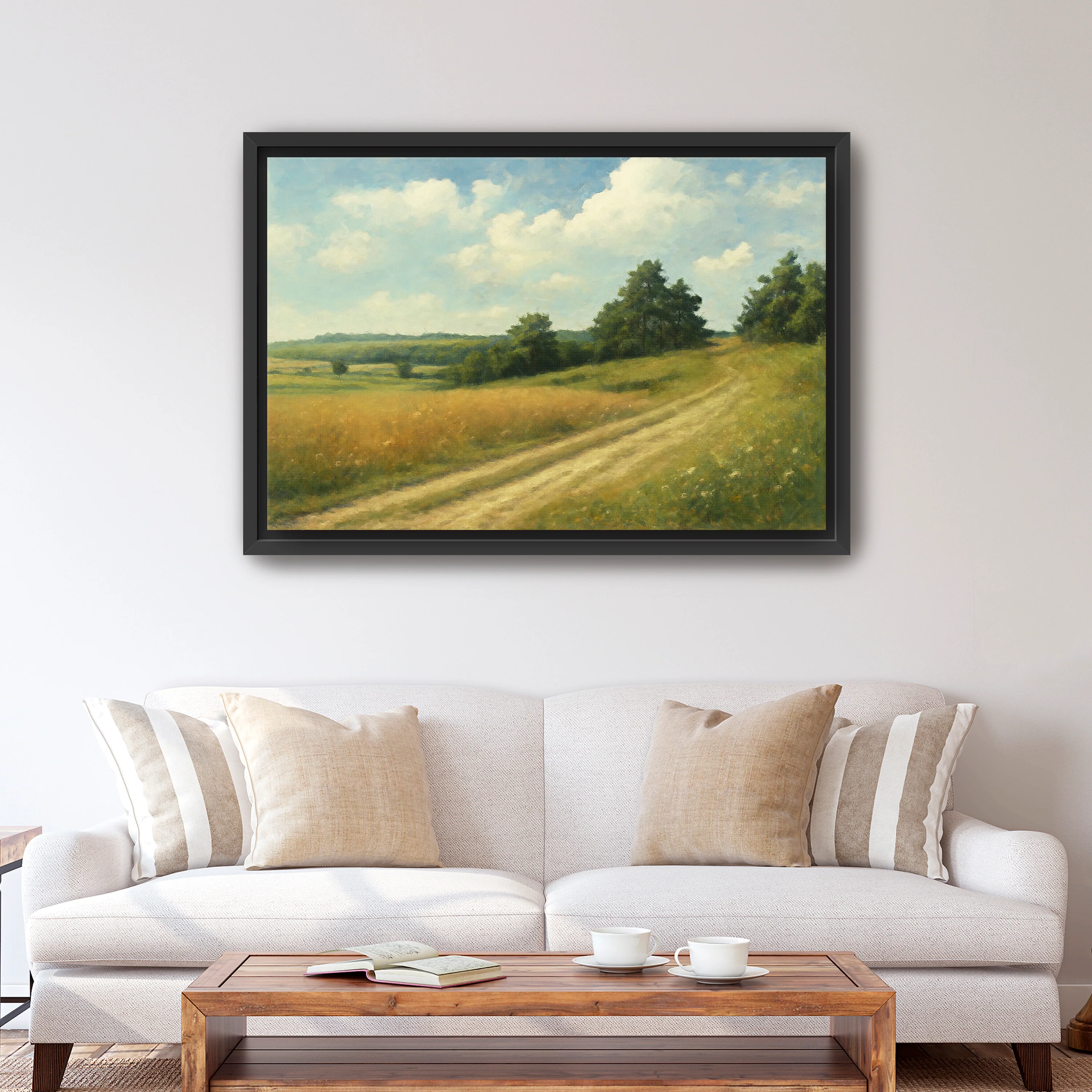 Dawn Road Canvas Giclee - Image 2