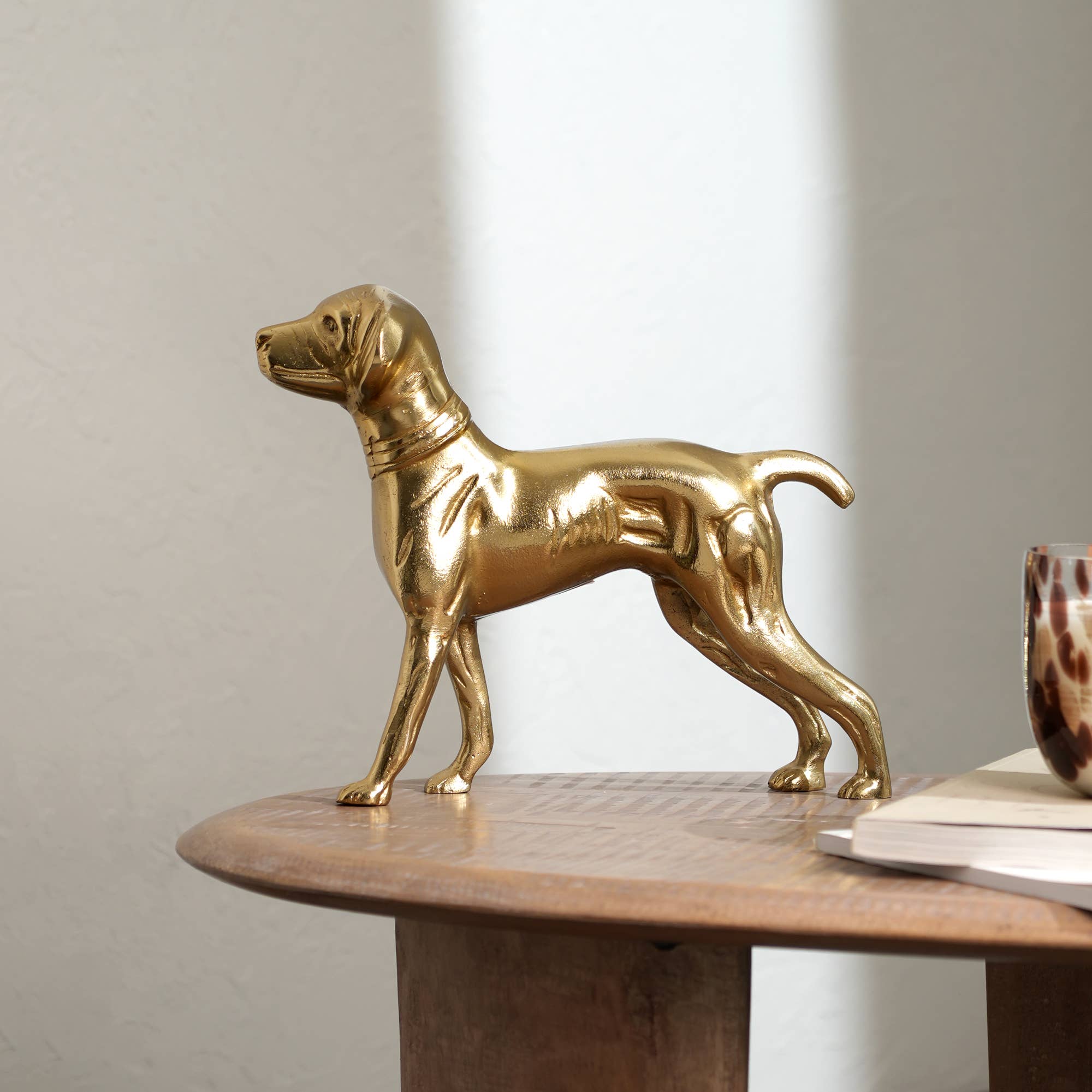 Decorative Aluminum Dog Statue - Image 2