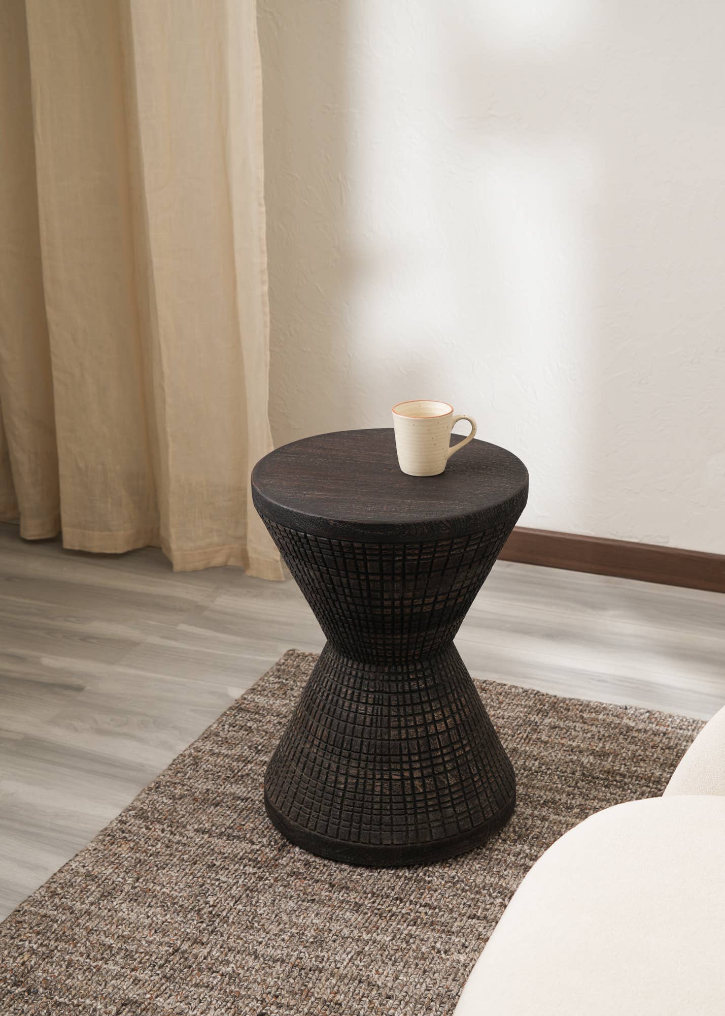 Decorative Wooden End Table for Living Room - Image 2