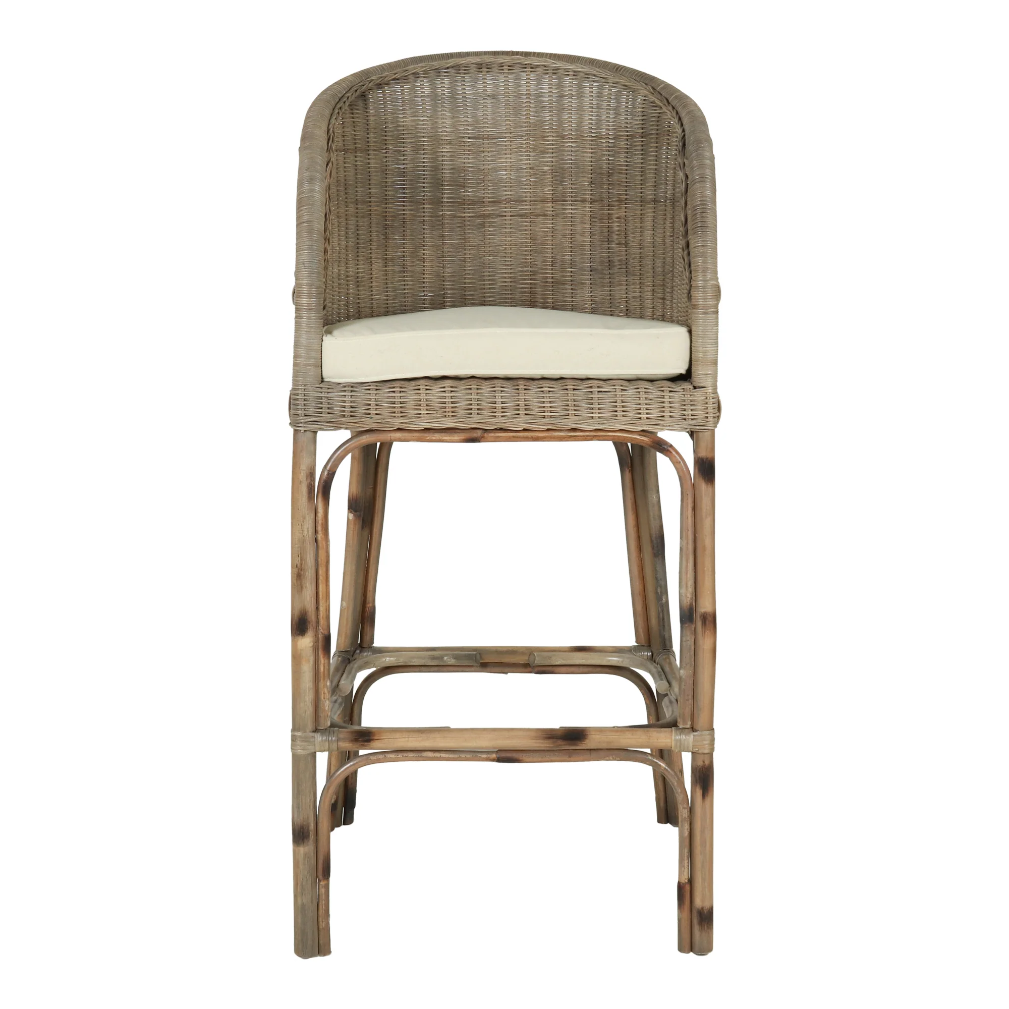 Delia Rattan Bar Stool - Image 5
