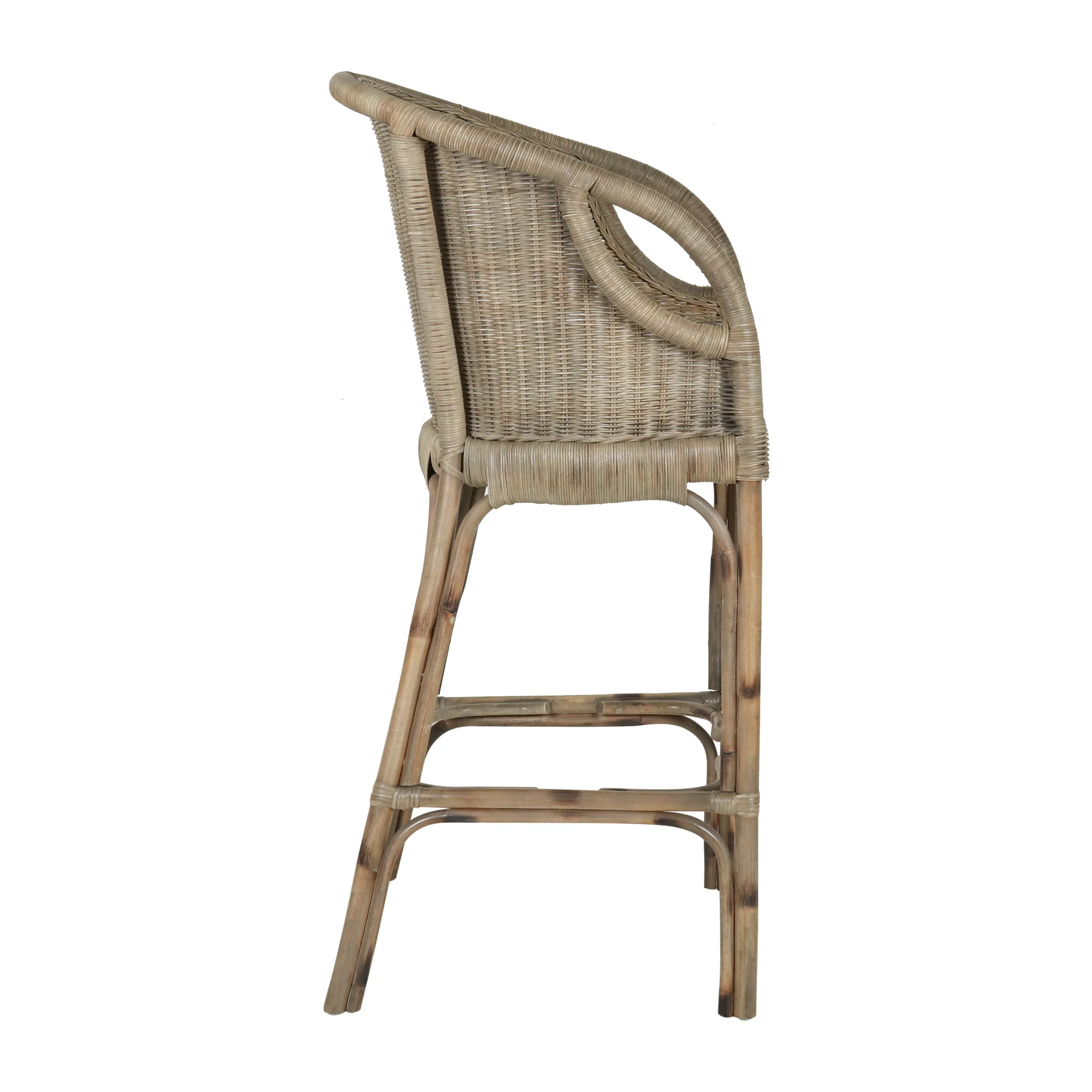 Delia Rattan Bar Stool - Image 7