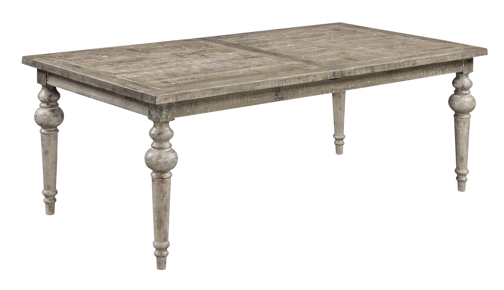 Dining Table with Turned Legs and Leaf - Image 7