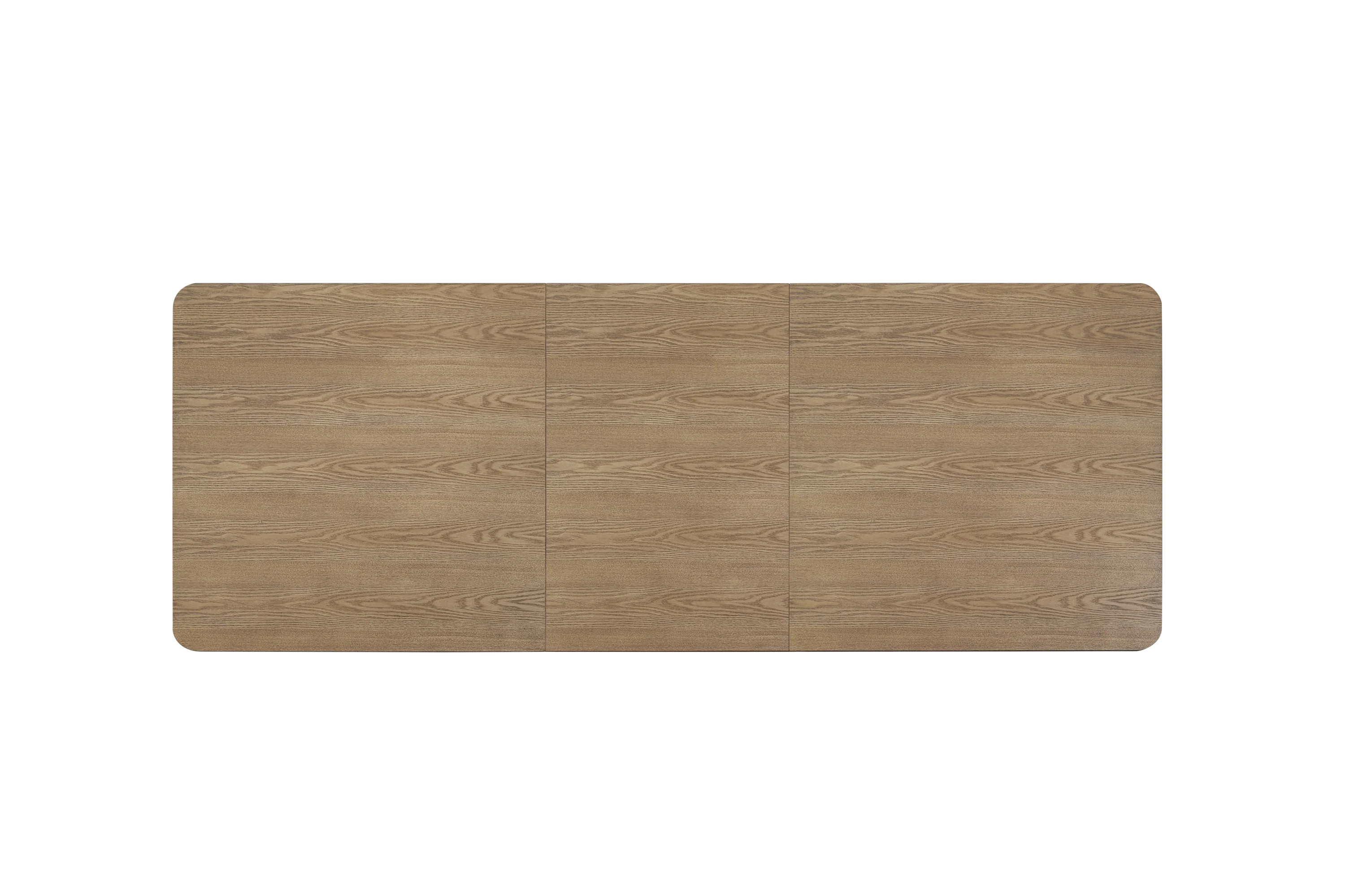 Double Pedestal Table In Latte Finish - Image 2