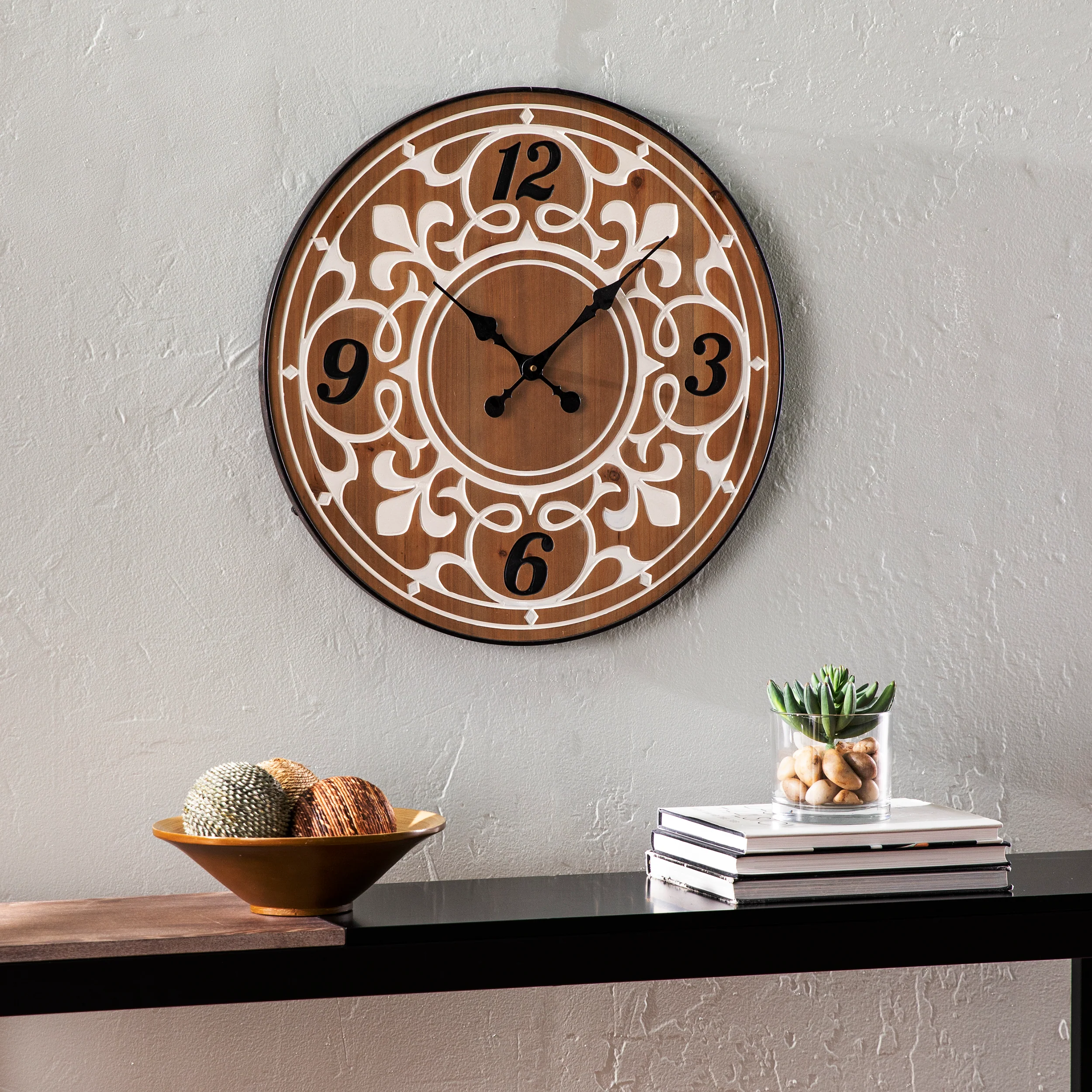 Aprille Round Wall Clock - Image 2