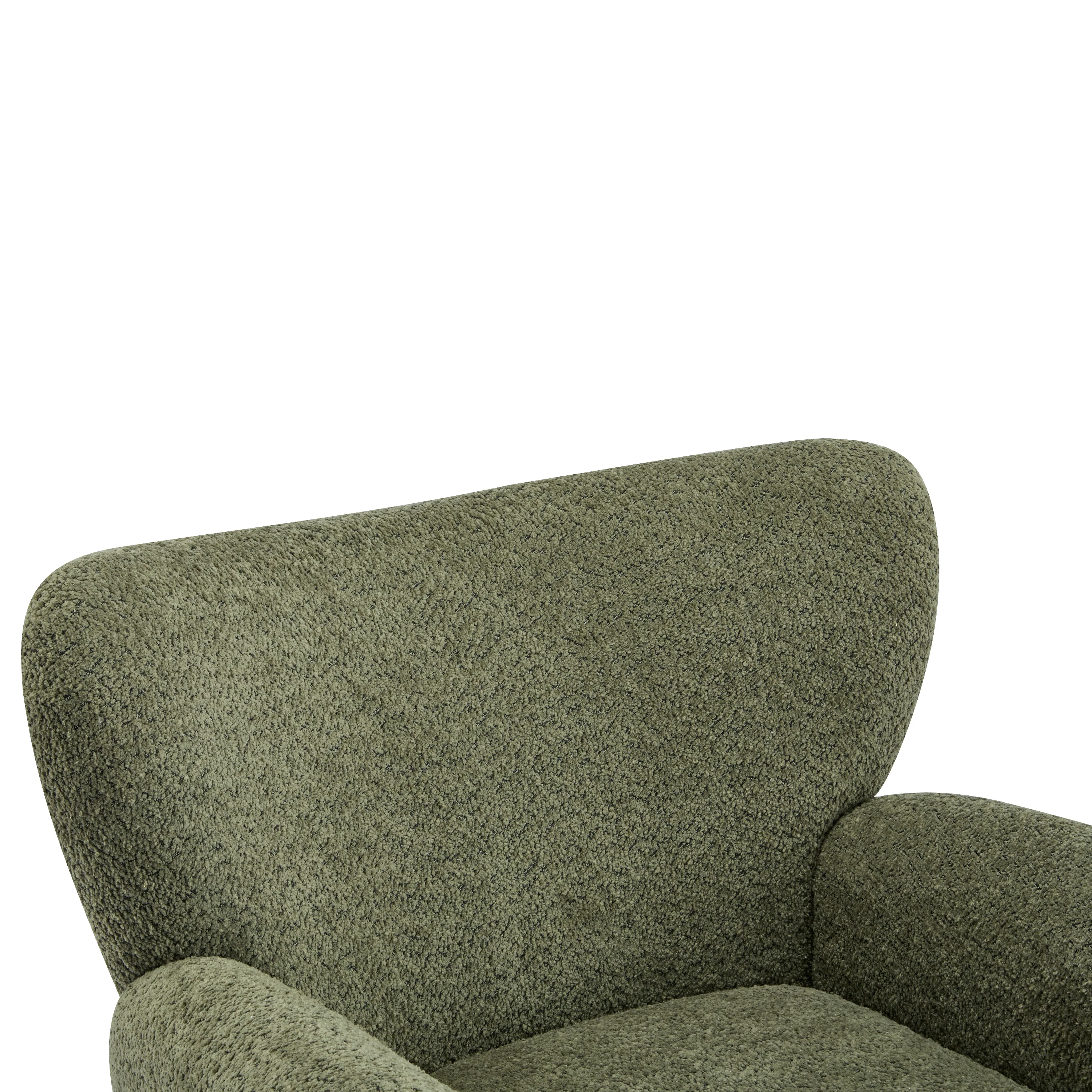 Cozy Wingback Accent Chair with Round Wood Feet - Image 31