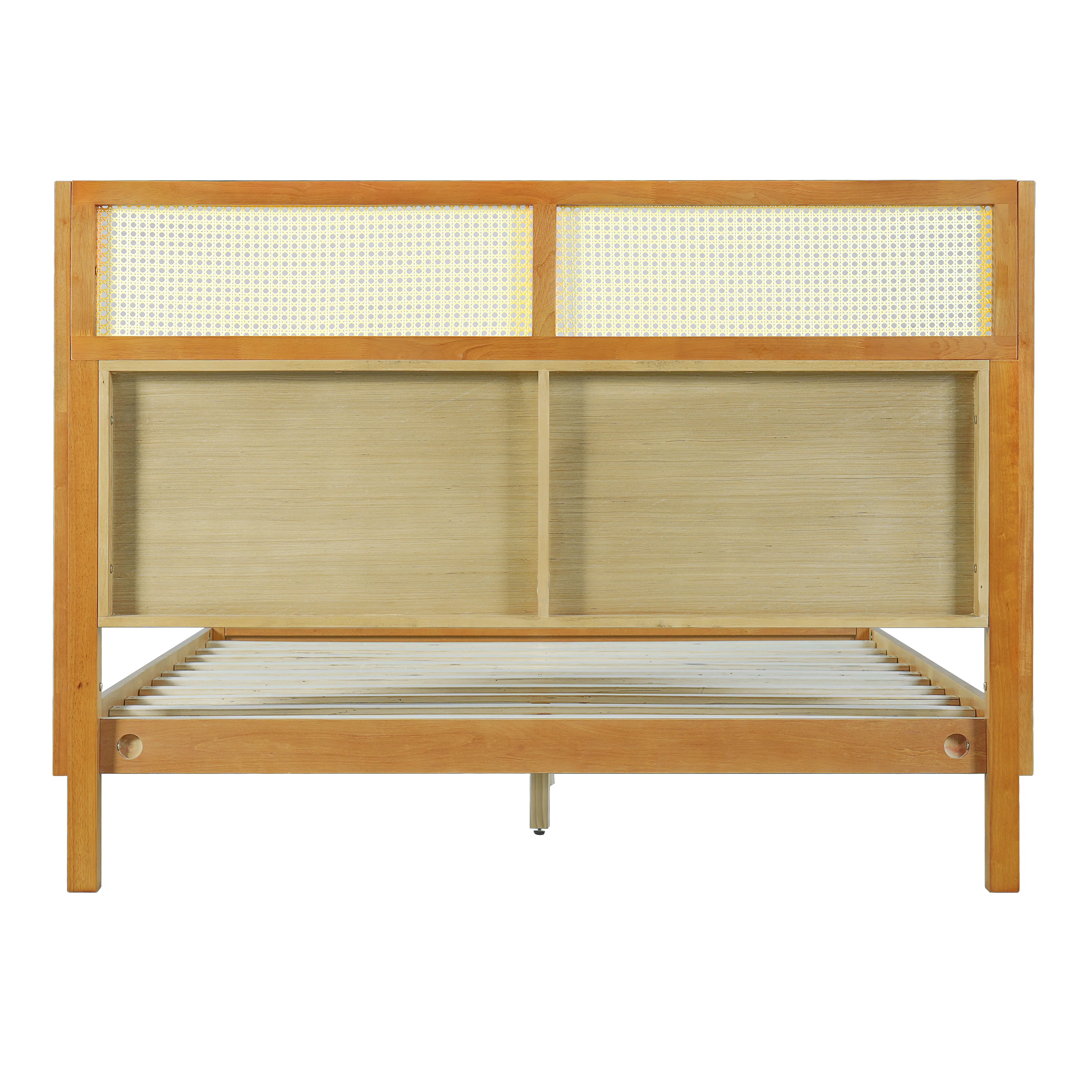 Premium Rubber Wood Platform Bed Frame - Image 25