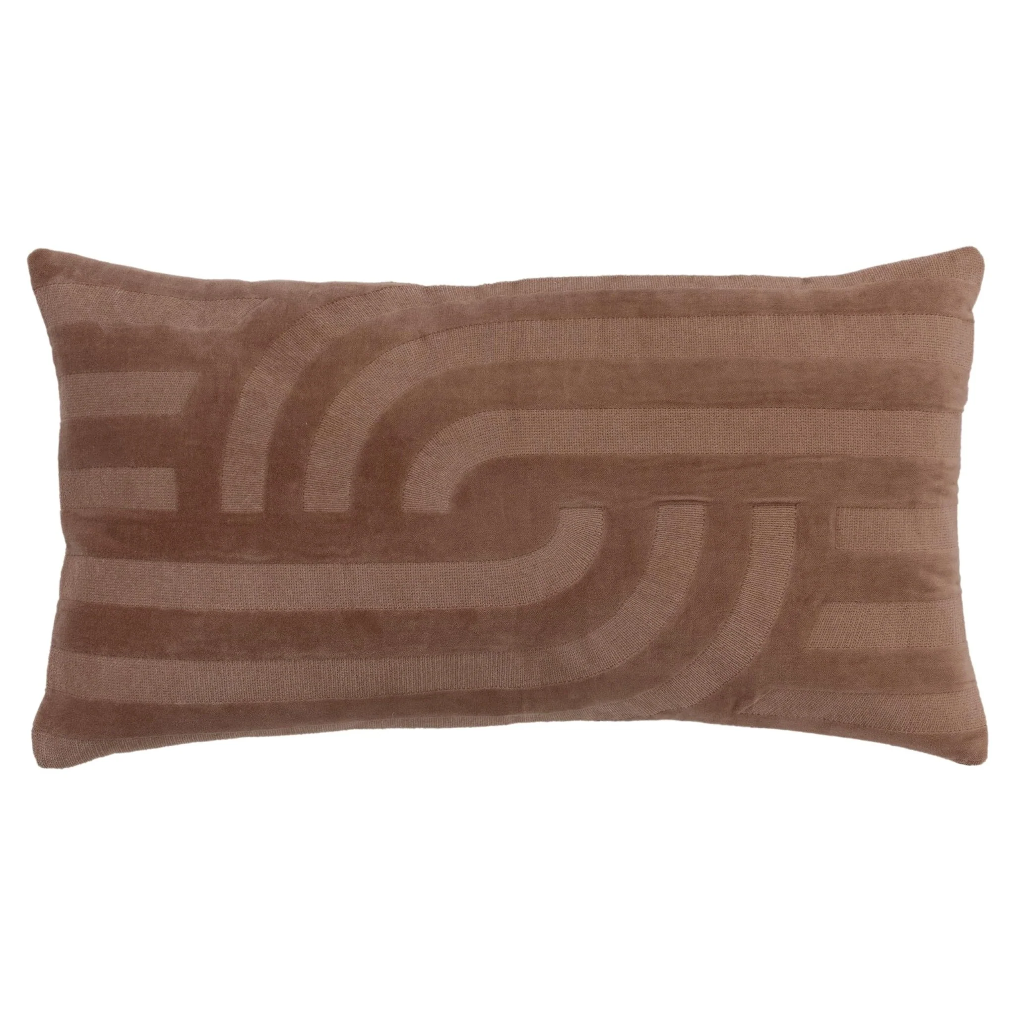 Embroidered 100% Cotton Abstract Decorative Throw Pillow - Image 11