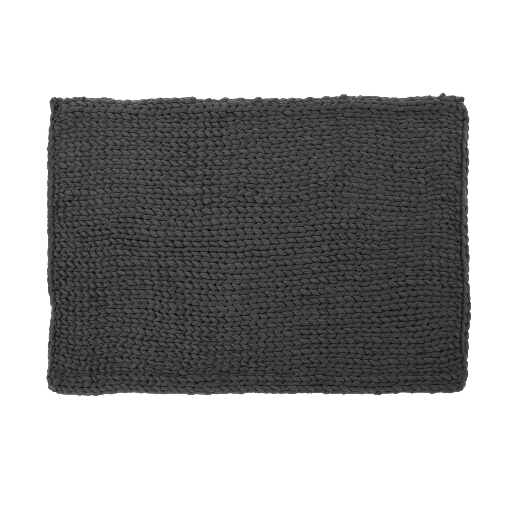 Estyl Knitted Braid Pattern Throw Blanket - Image 12