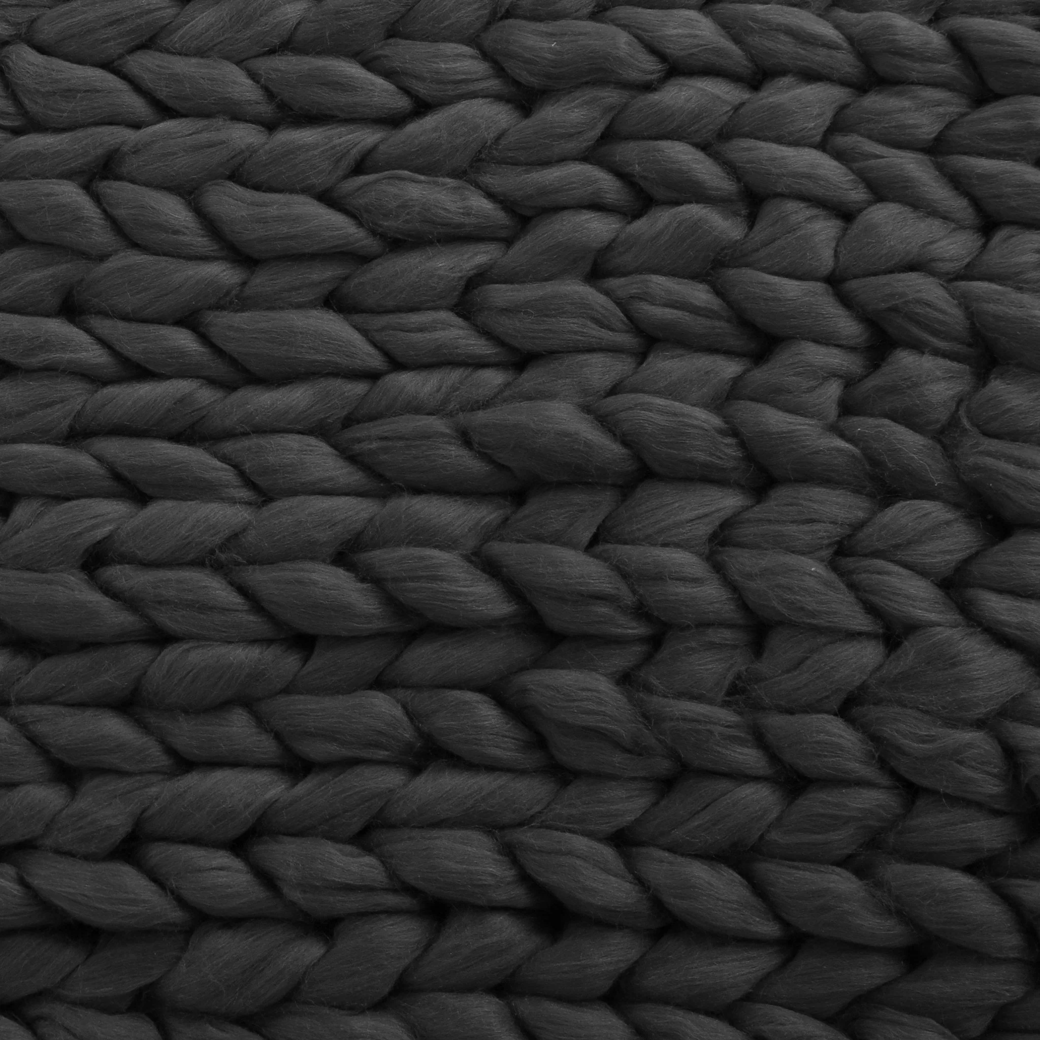 Estyl Knitted Braid Pattern Throw Blanket - Image 14