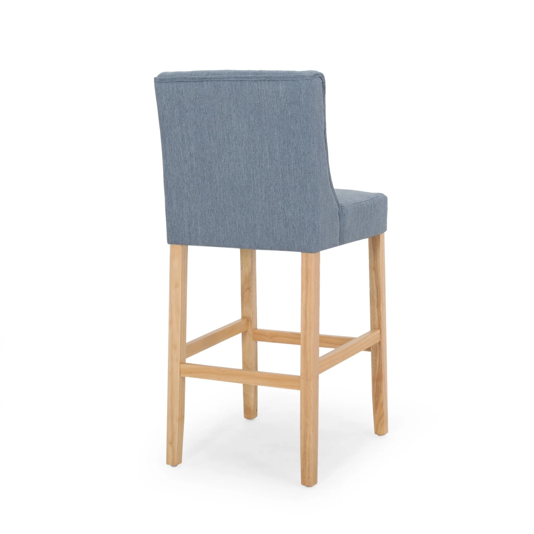 Ethereon Fabric Tufted Counter Stool, Set of 2 - Image 6