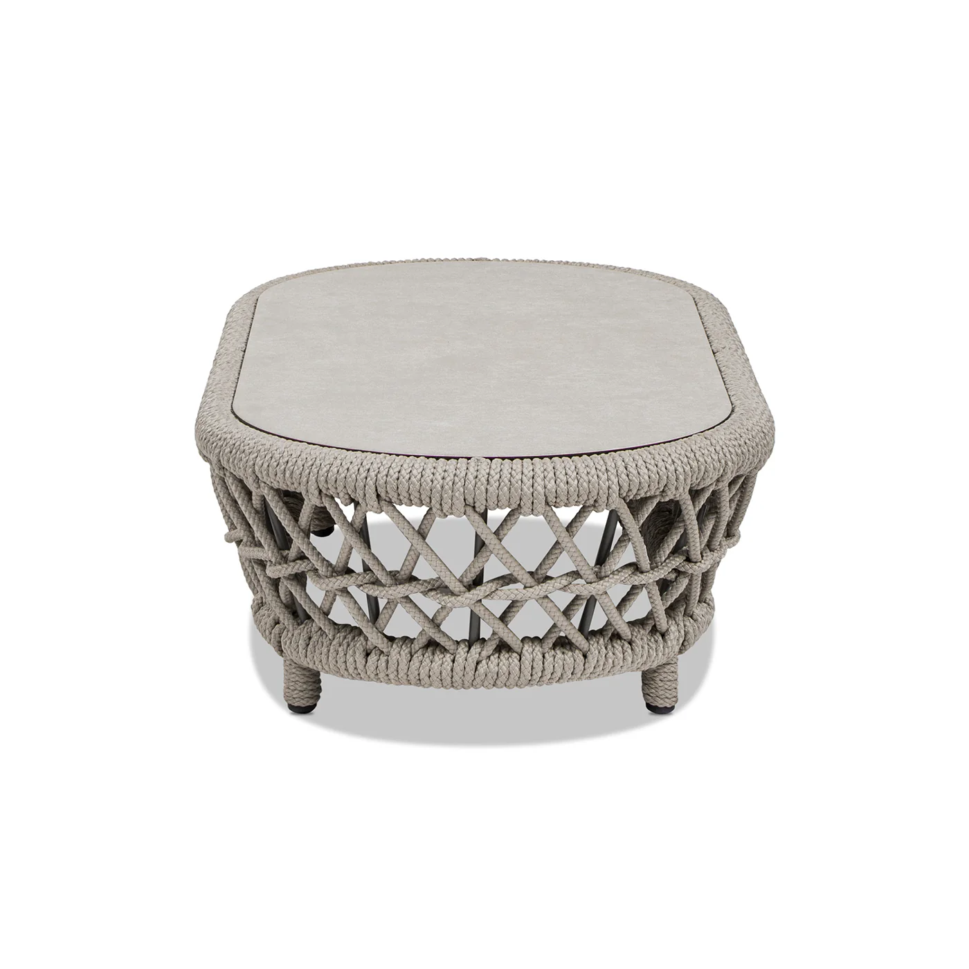 Everly Oval Outdoor Coffee Table - Image 5