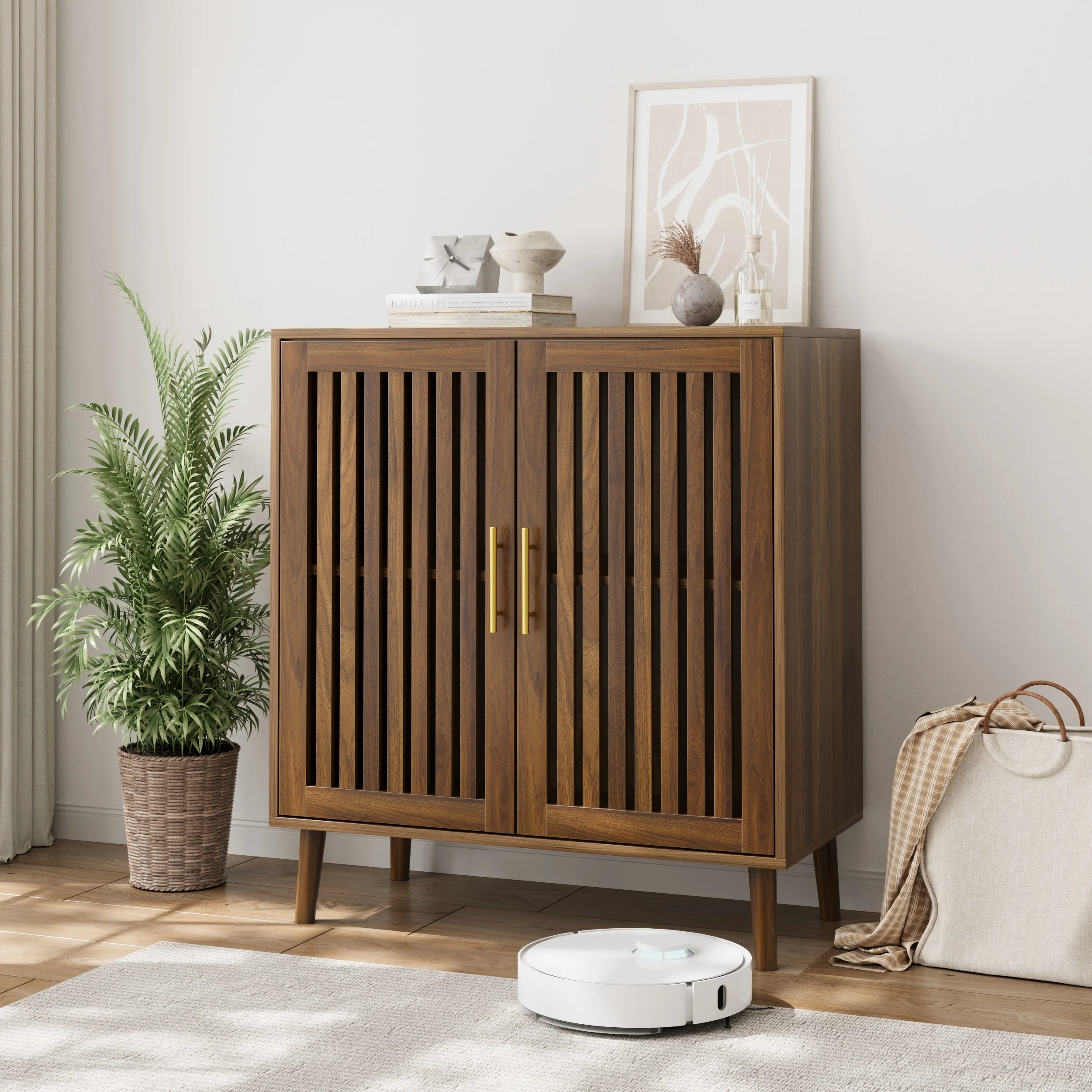 Farmhouse Walnut Sideboard - Image 2