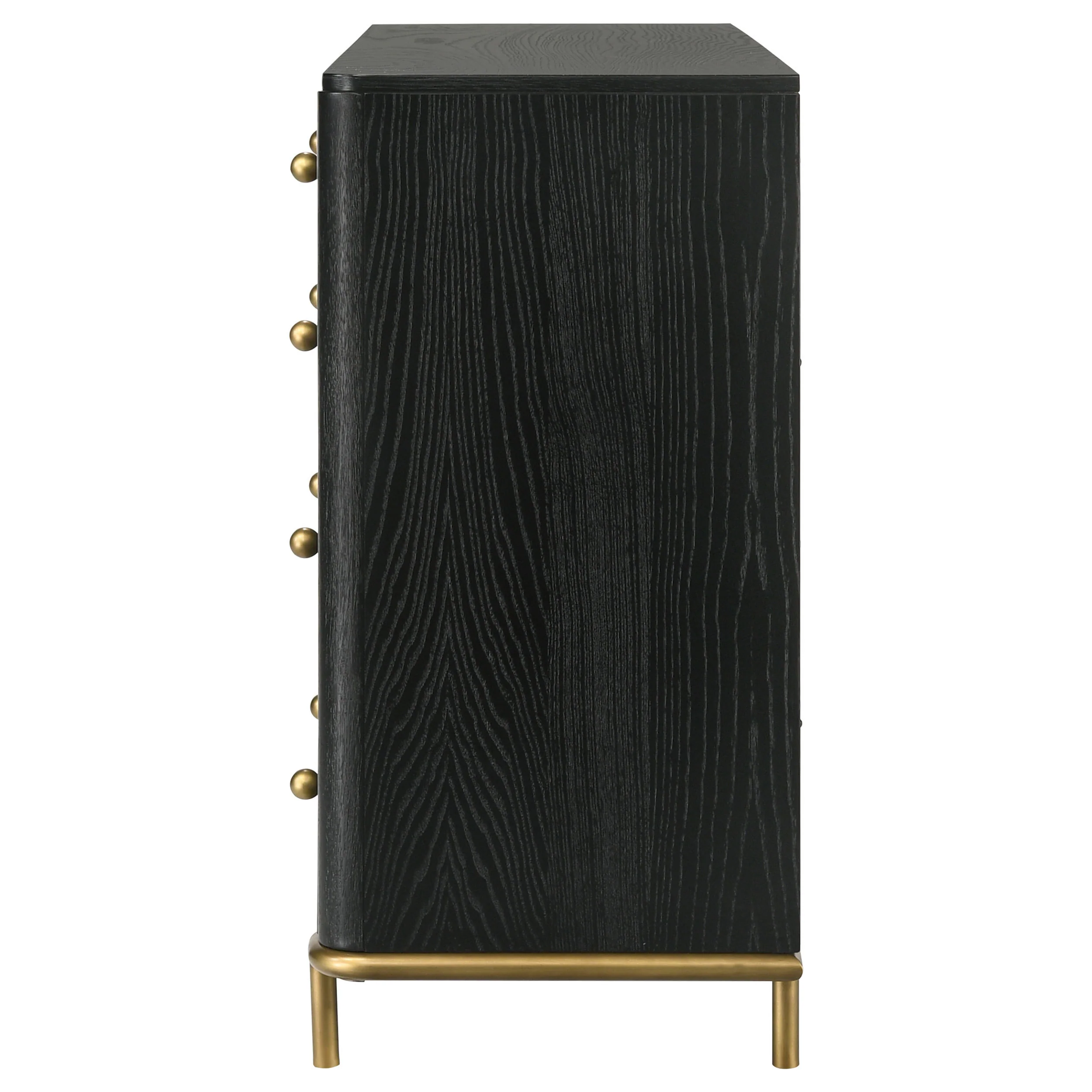 Anser Black 8-Drawer Dresser - Image 6