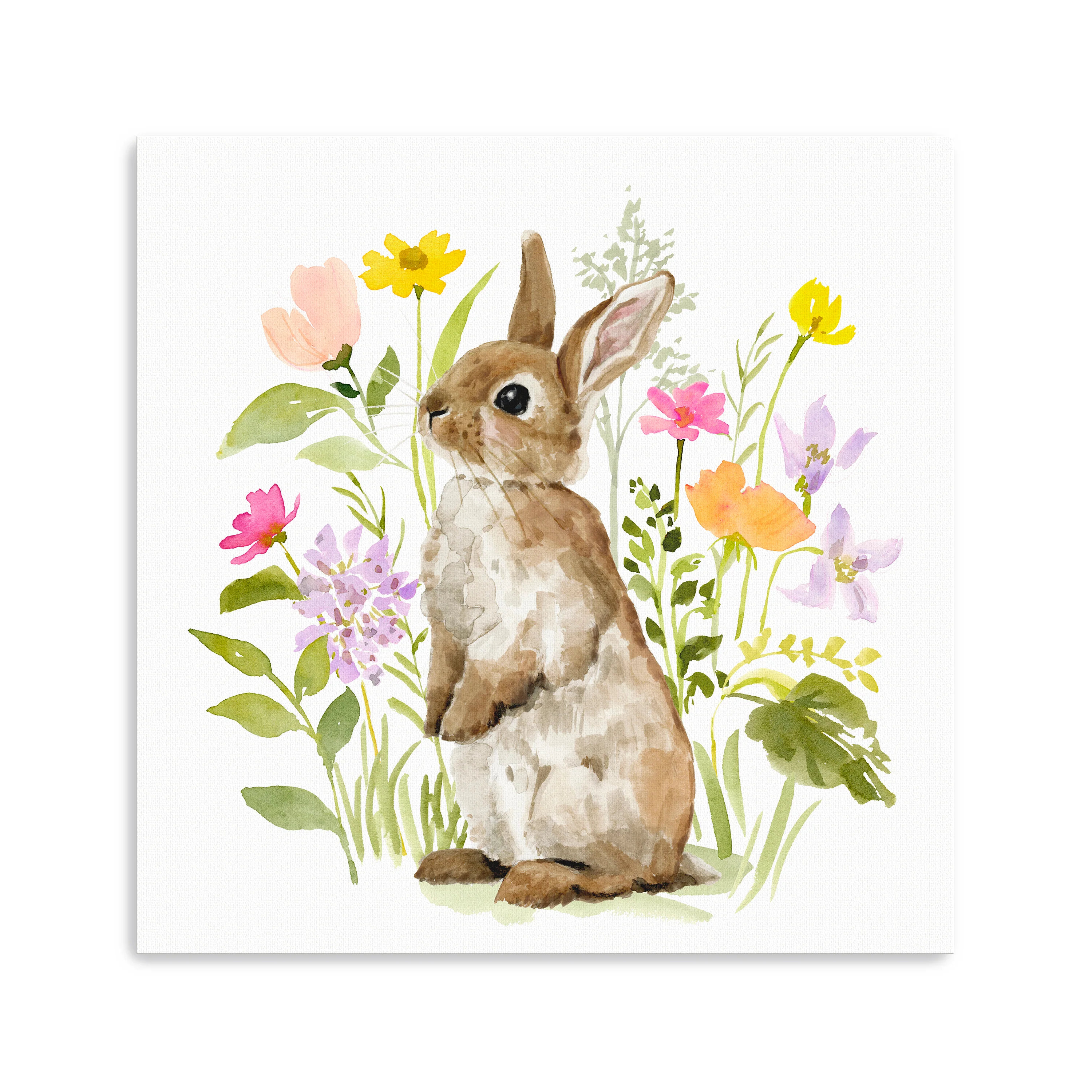 Flower Patch Bunny I Canvas Giclee - Image 10