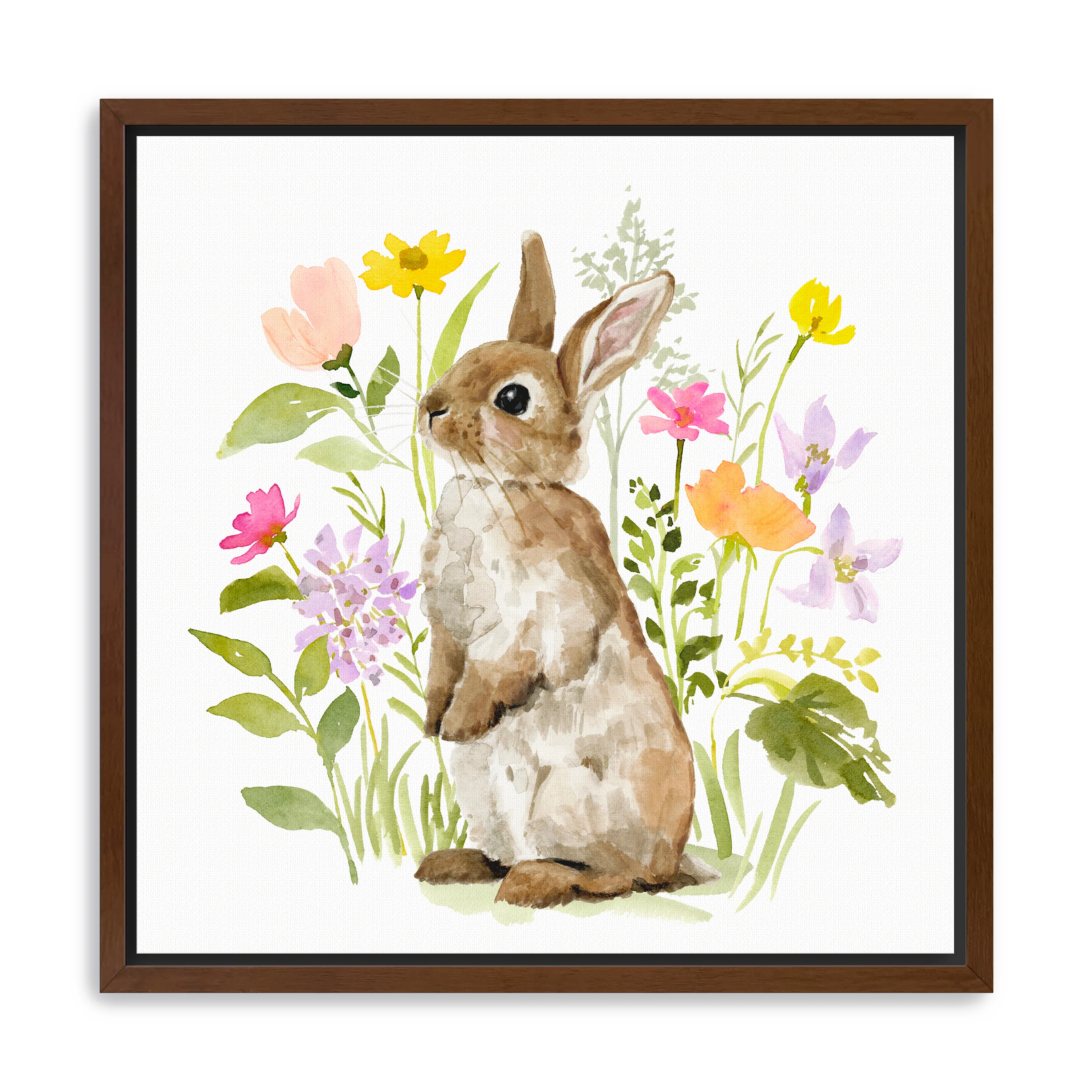 Flower Patch Bunny I Canvas Giclee - Image 7