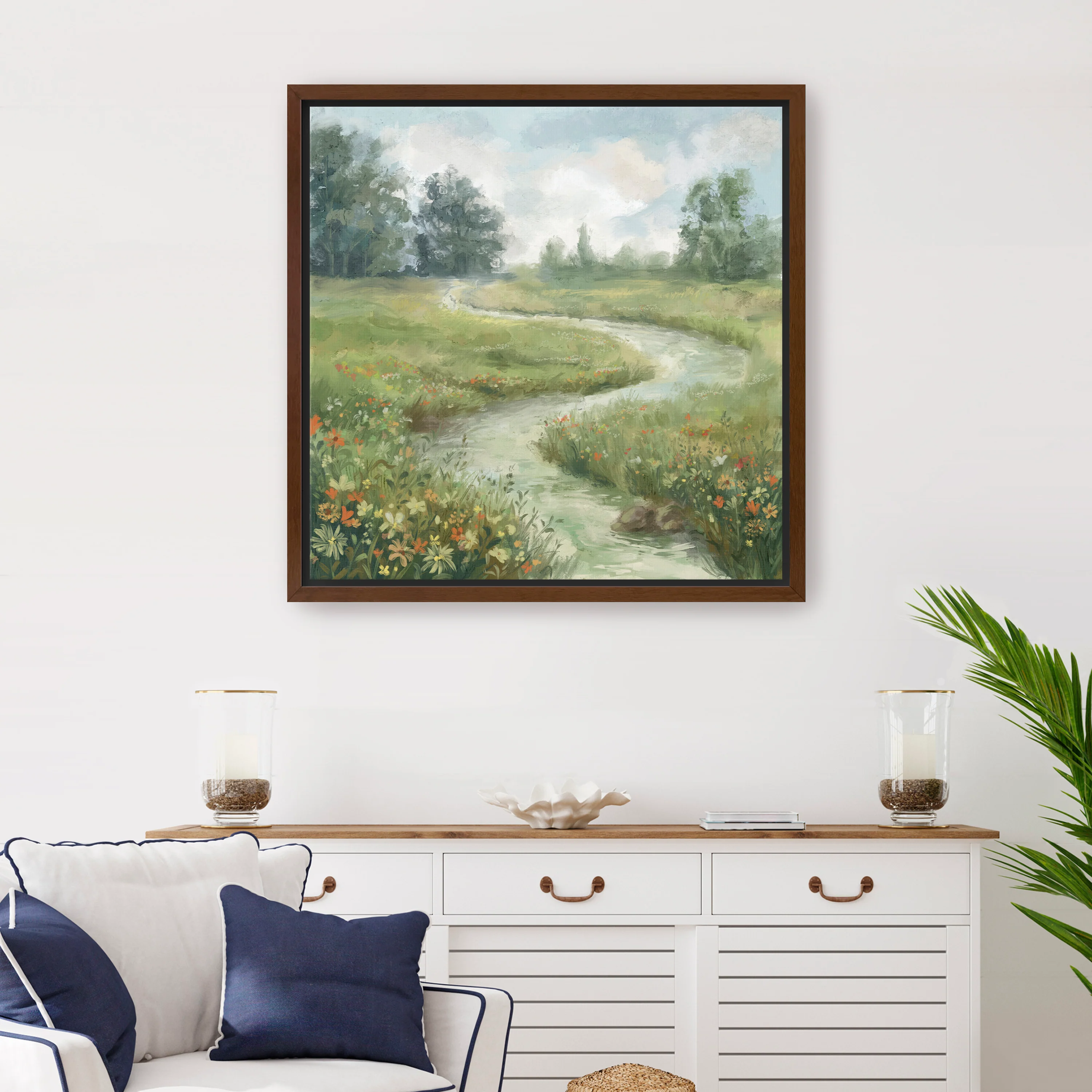 Flower river Canvas Giclee - Image 5