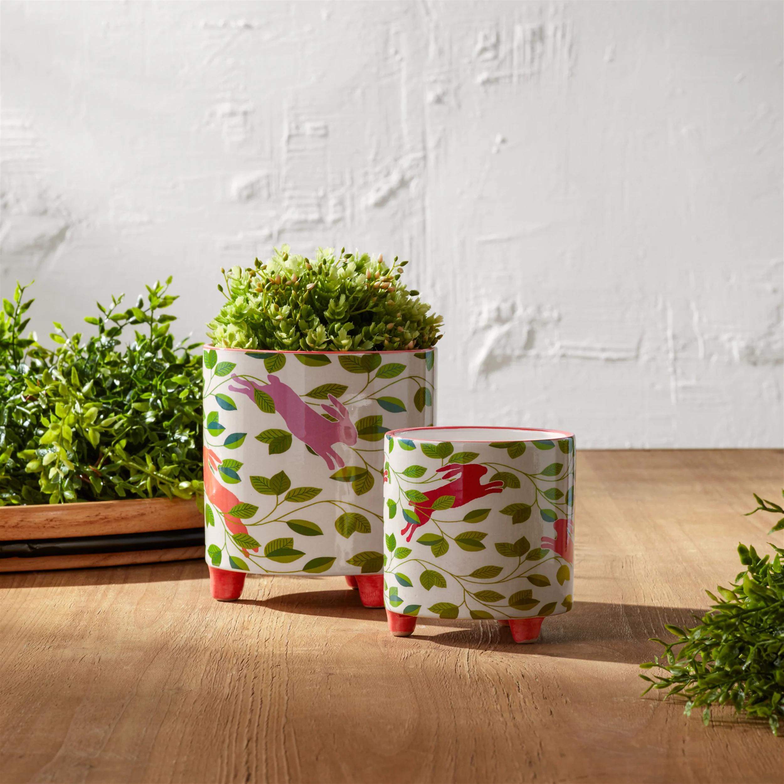 Foliage Half Orb, Set of 2 - Image 2