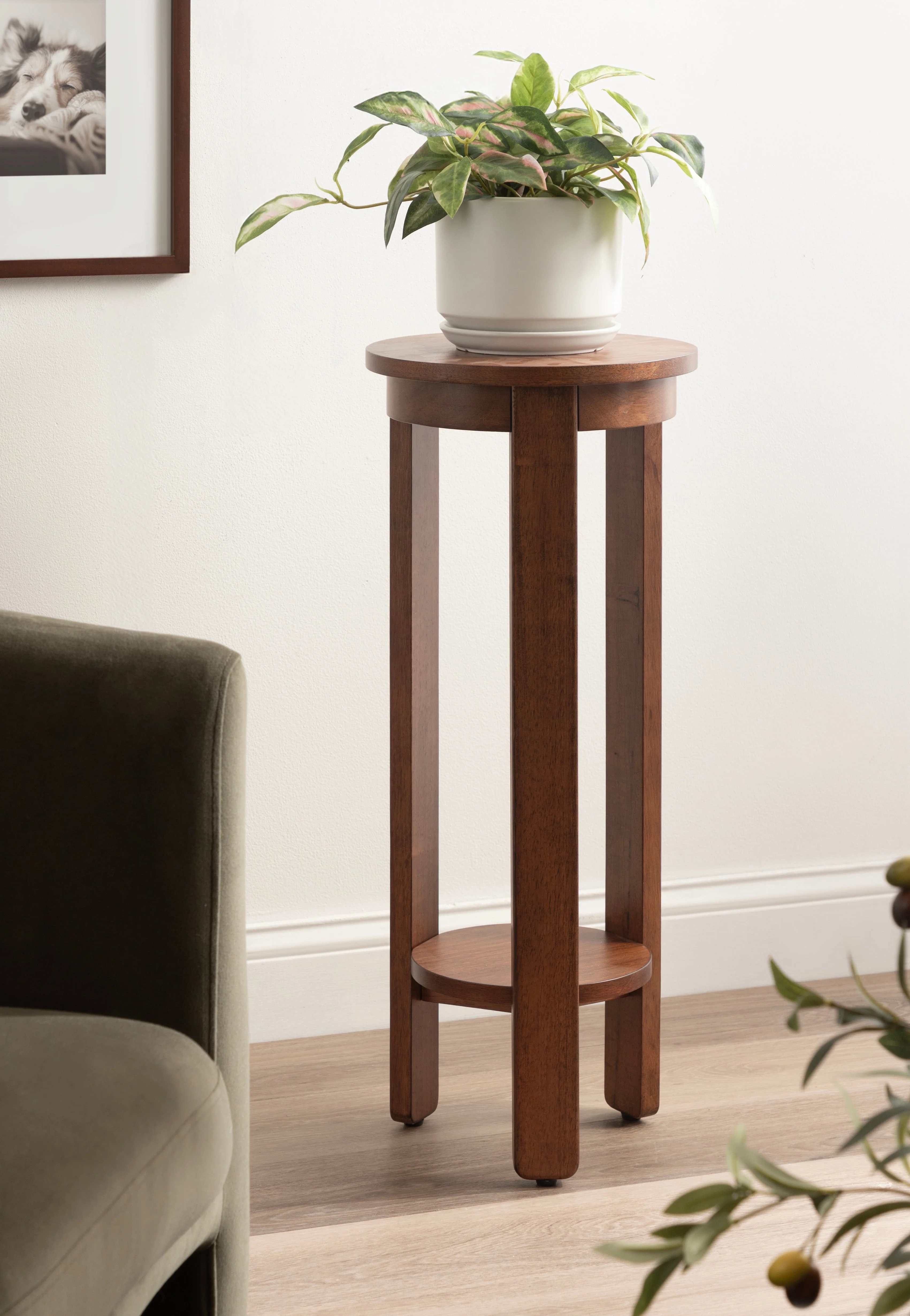 Foxford Round Wood Side Table - Image 87