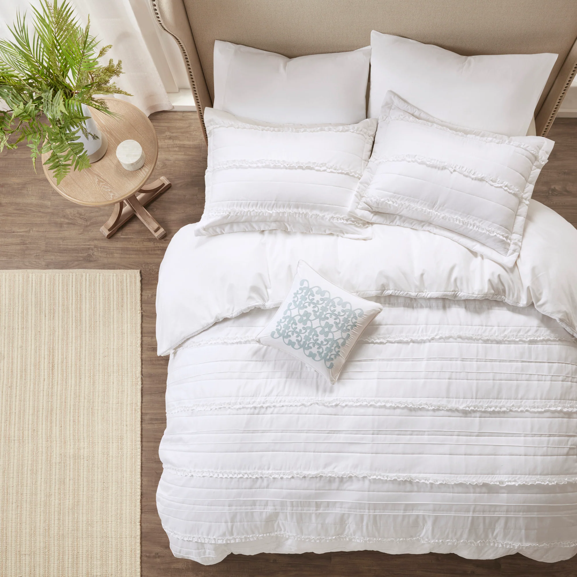 4 Piece Microfiber 2-in-1 Duvet Set - Image 7