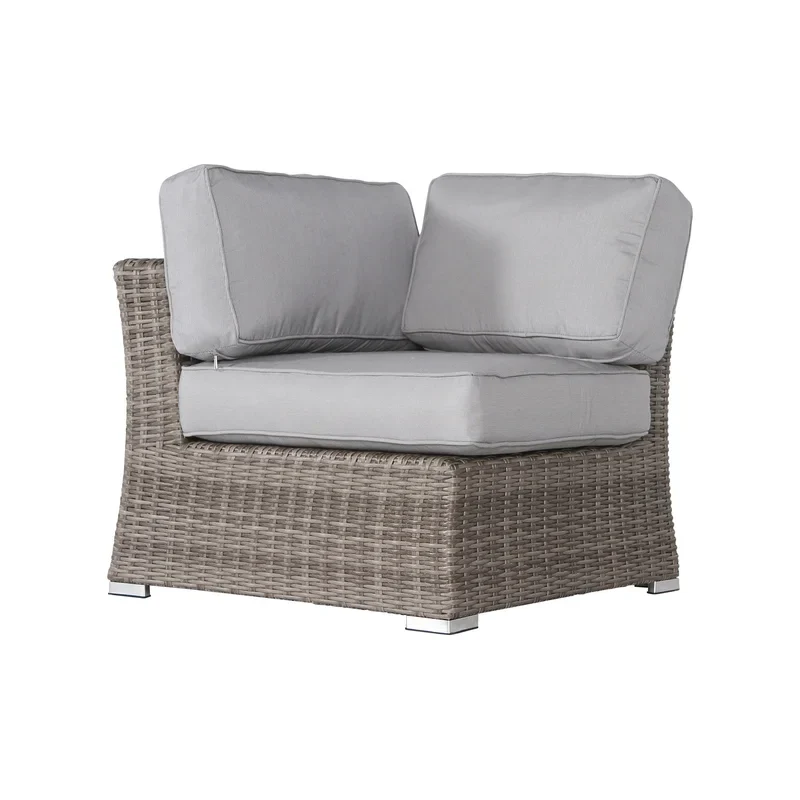 Fully Assembled Outdoor Wicker Patio Sofa - Image 7