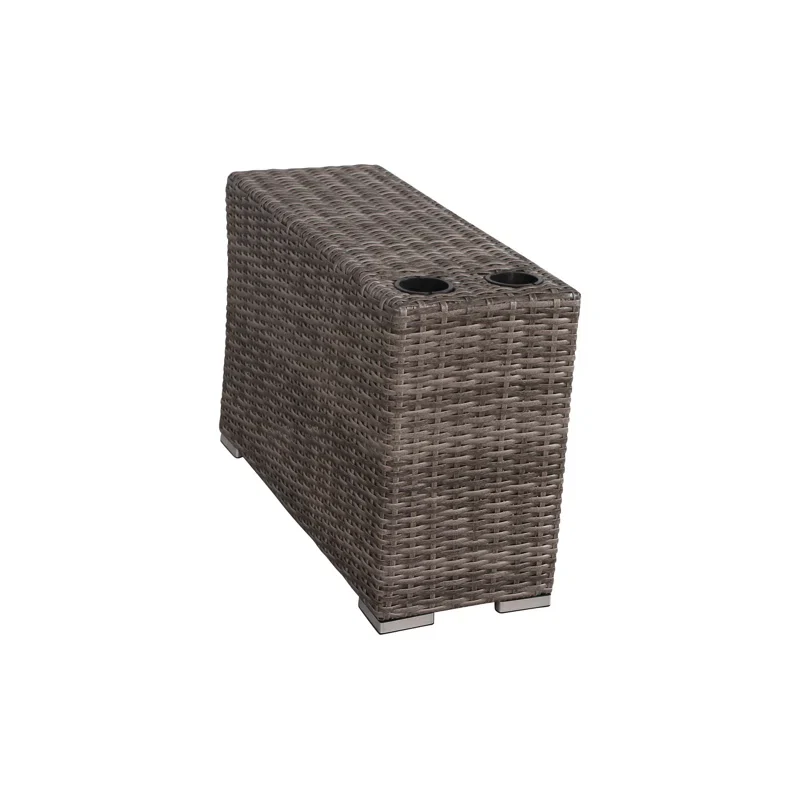 Fully Assembled Outdoor Wicker Patio Sofa - Image 8