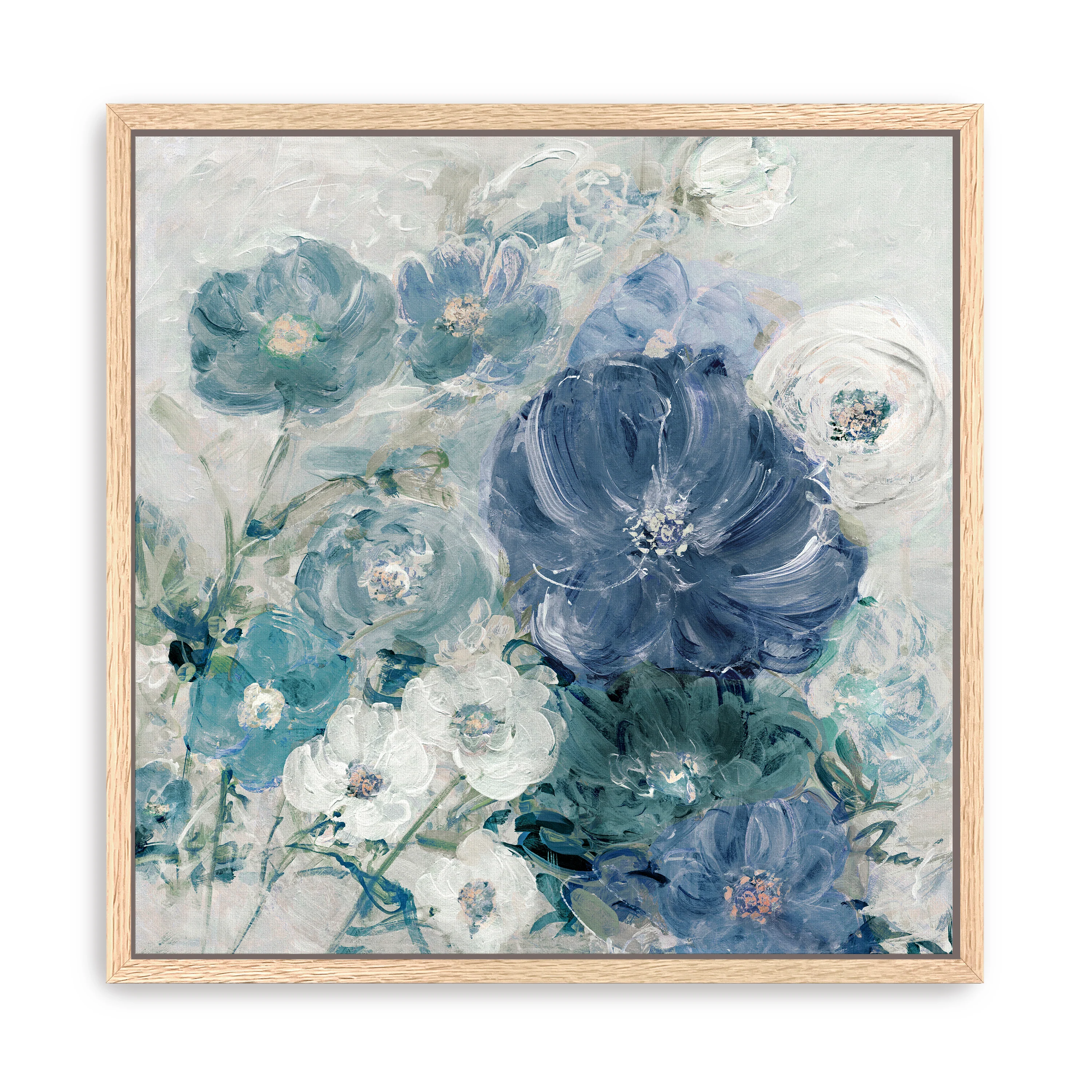 Giardino Blu Canvas Giclee - Image 8