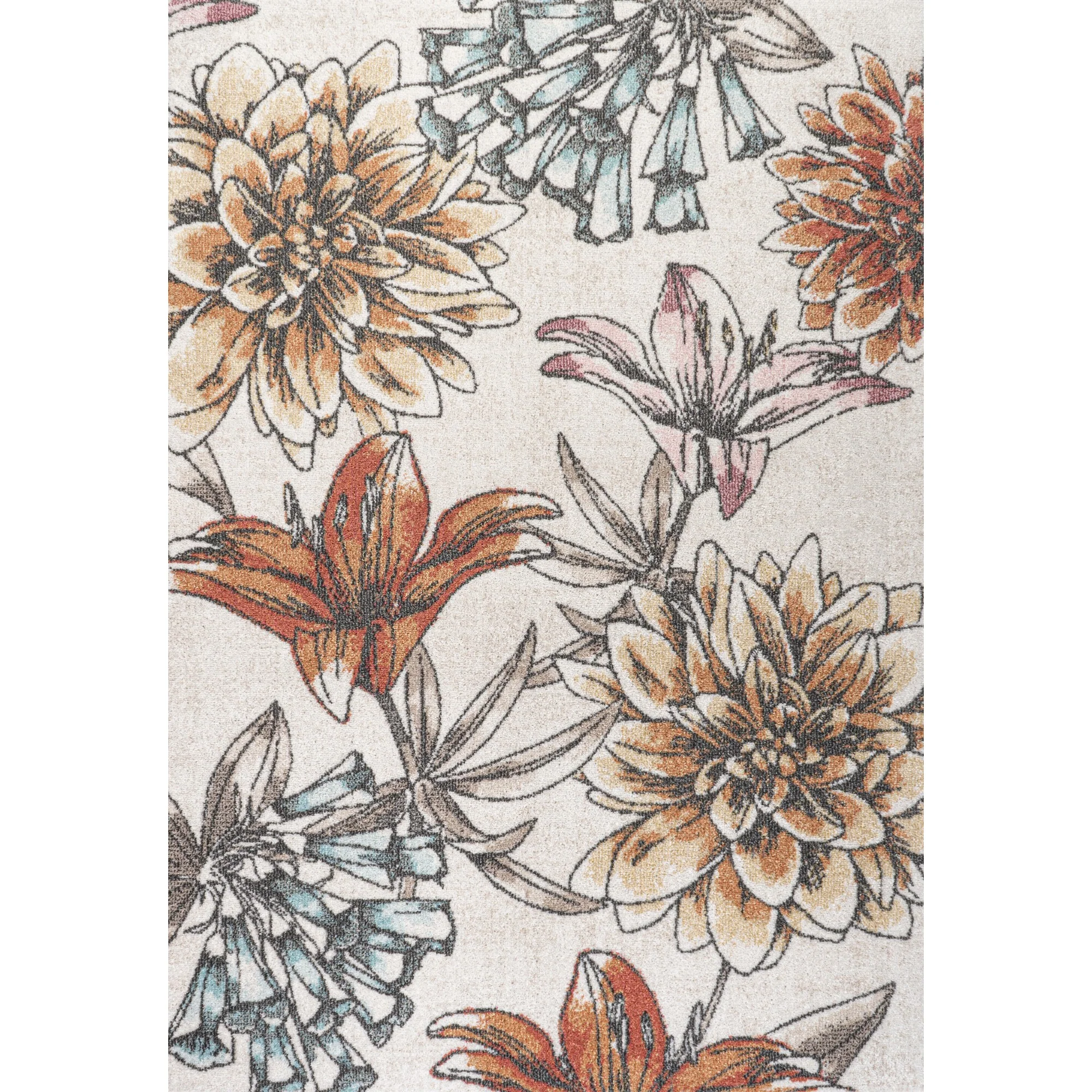 Giglio Modern Botanical Flower Area Rug - Image 19
