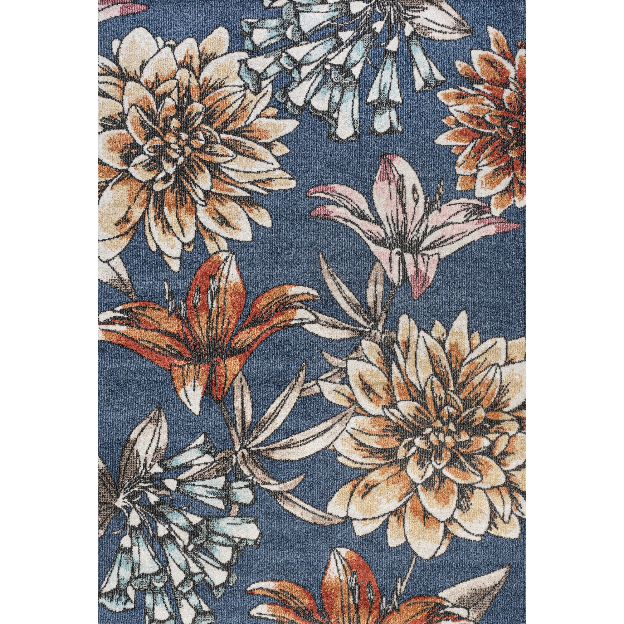 Giglio Modern Botanical Flower Area Rug - Image 2