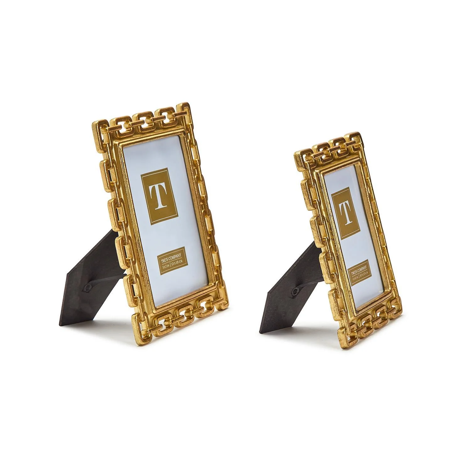 Gold Chain Photo Frame, Set of 2 - Image 4