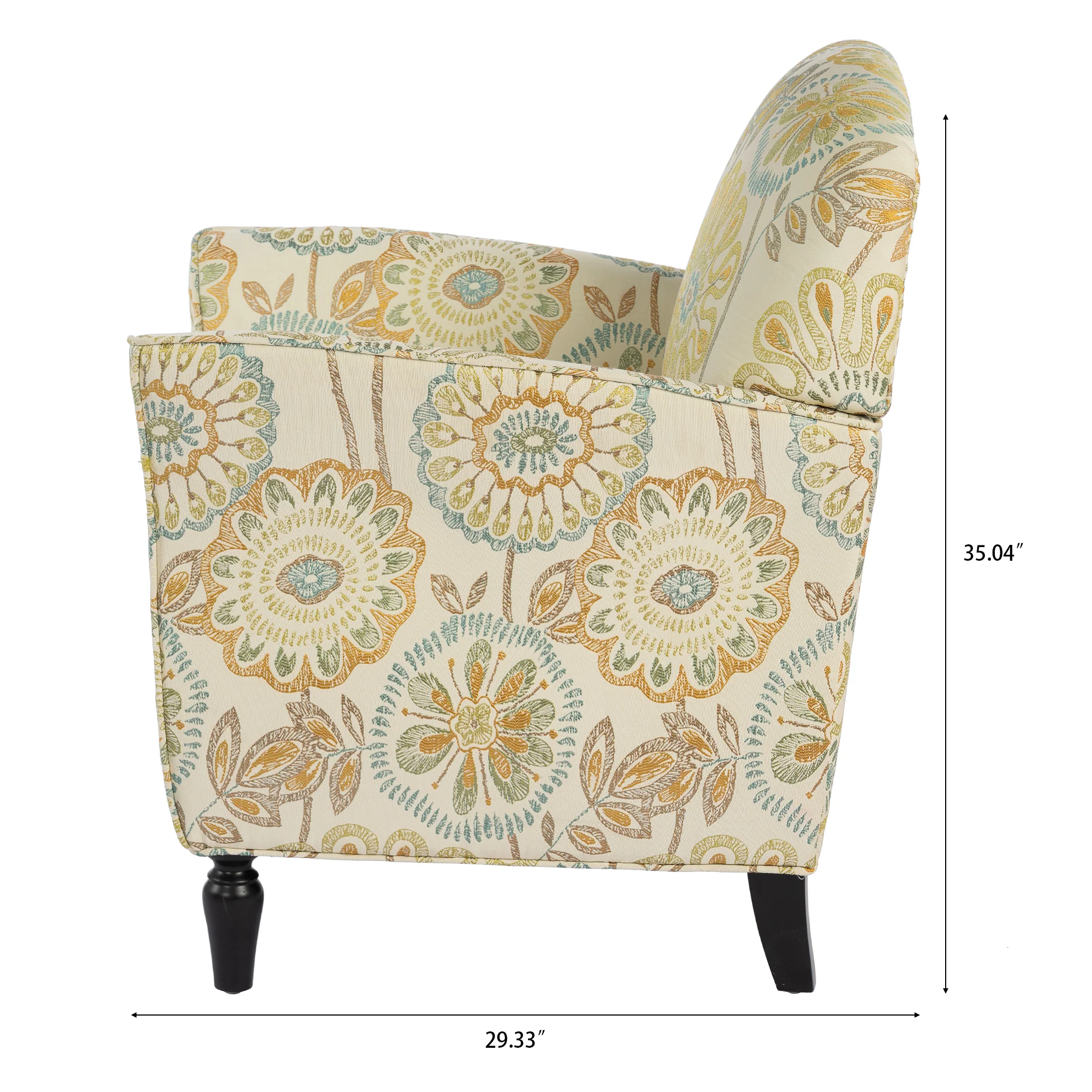 Floral Accent Arm Chair - Image 14