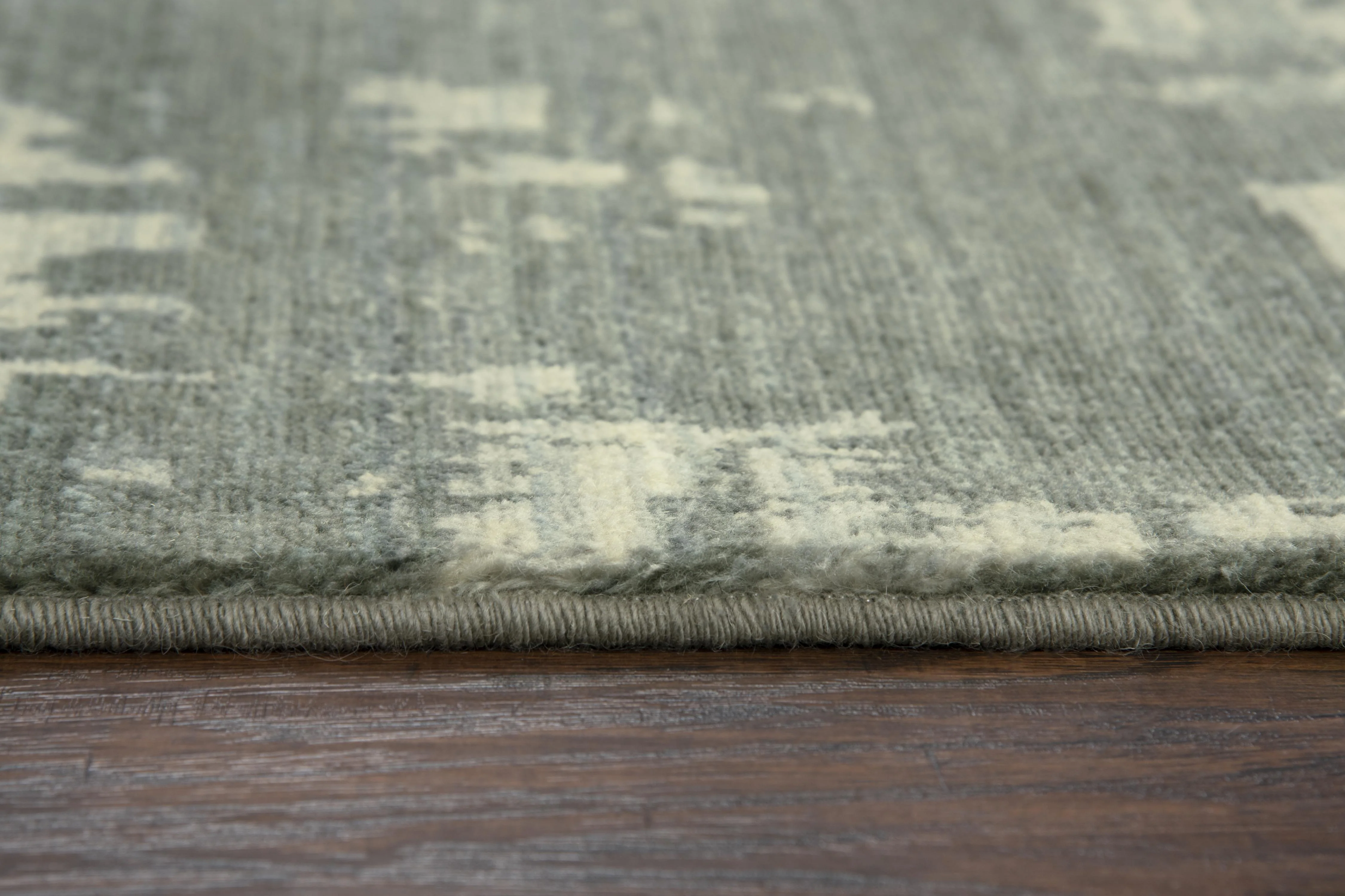 Gossamer Hybrid 100% New Zealand Wool Abstract Rug - Image 6