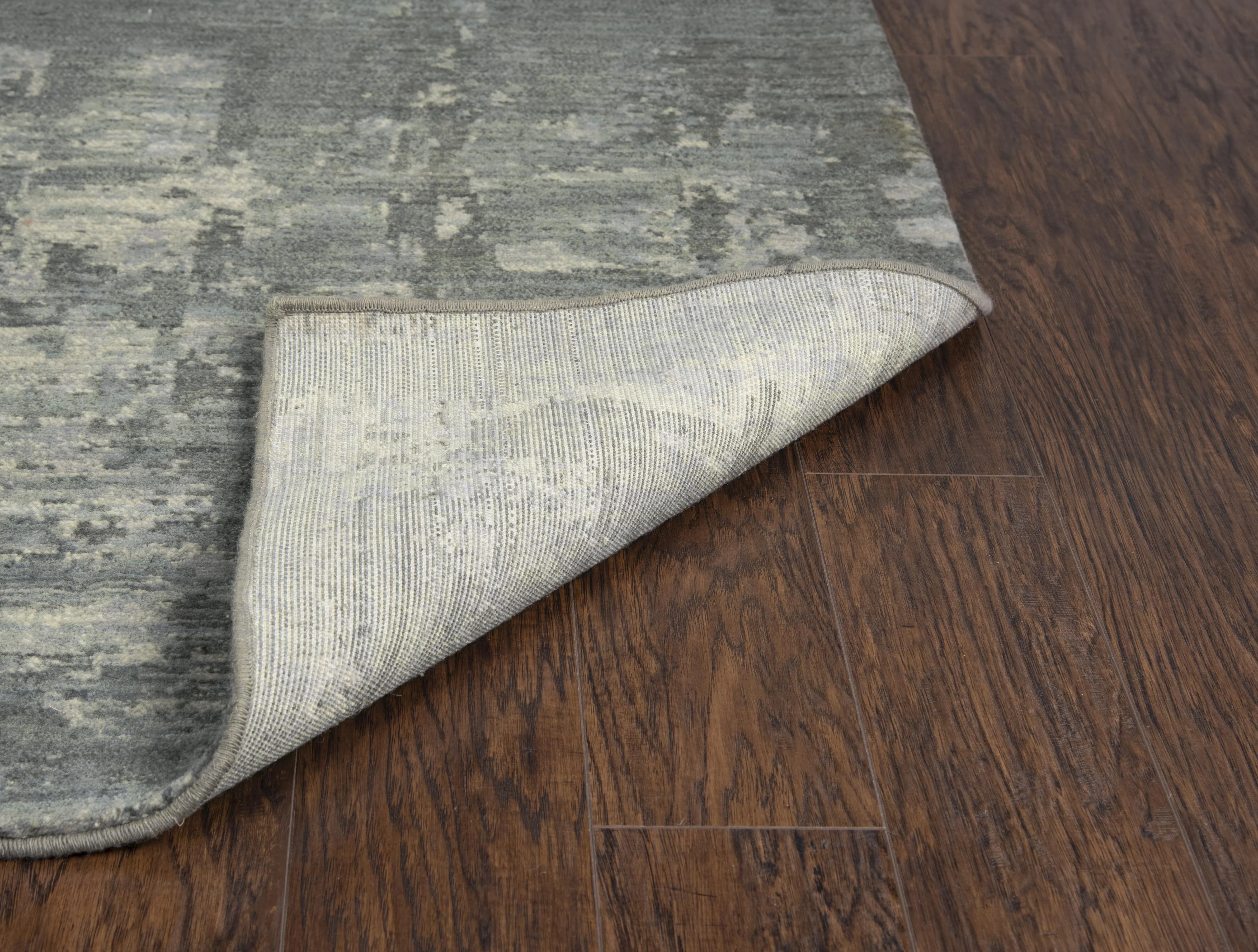 Gossamer Hybrid 100% New Zealand Wool Abstract Rug - Image 7