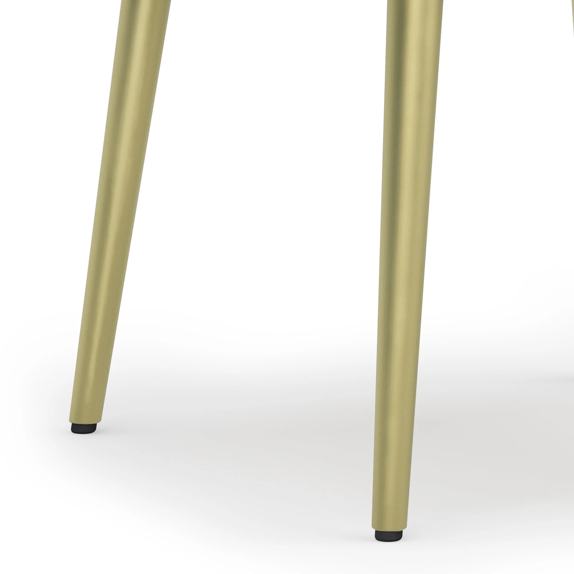 Graceful Side Table with Drawer and Metal Legs - Image 5