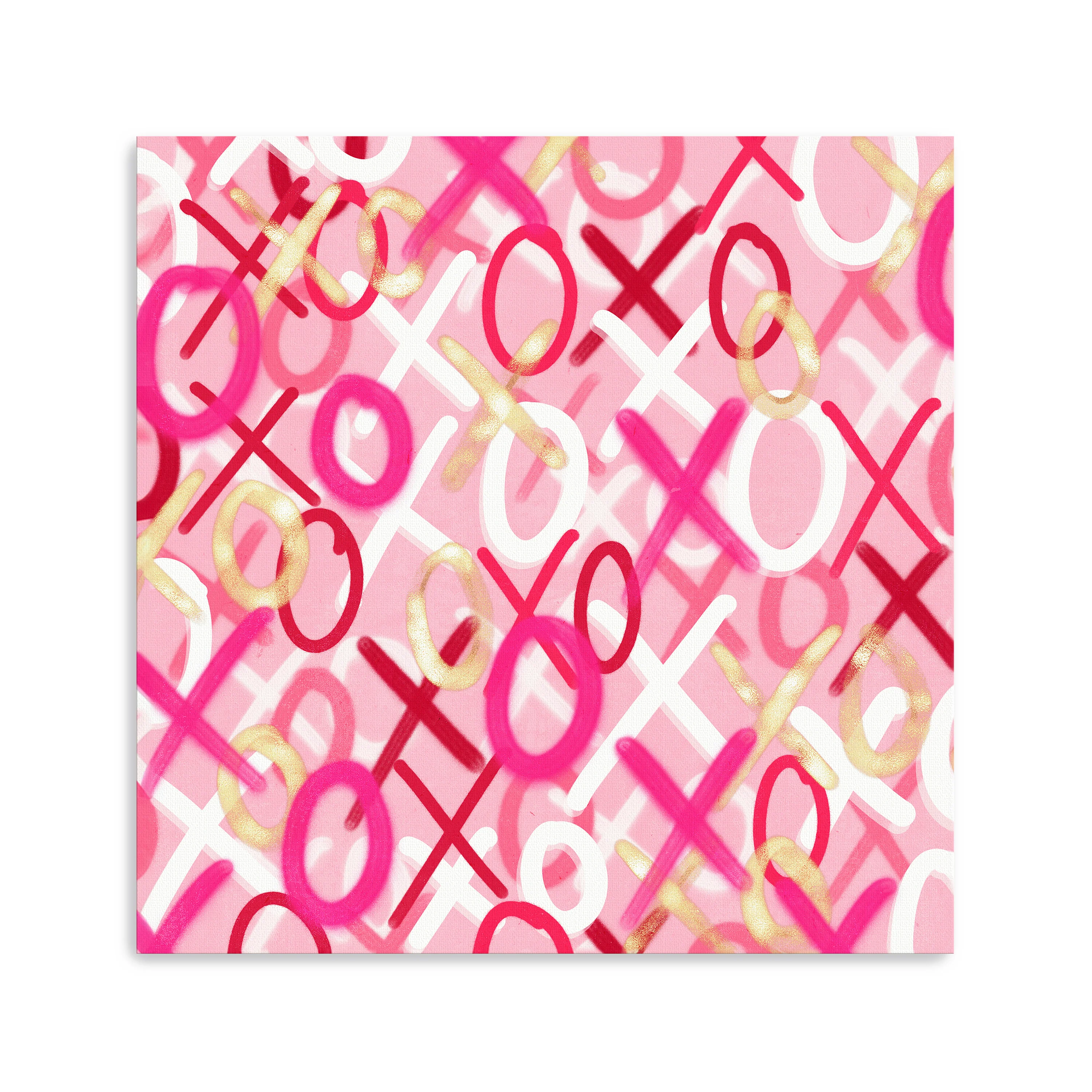 Grafitti XOXO Canvas Giclee