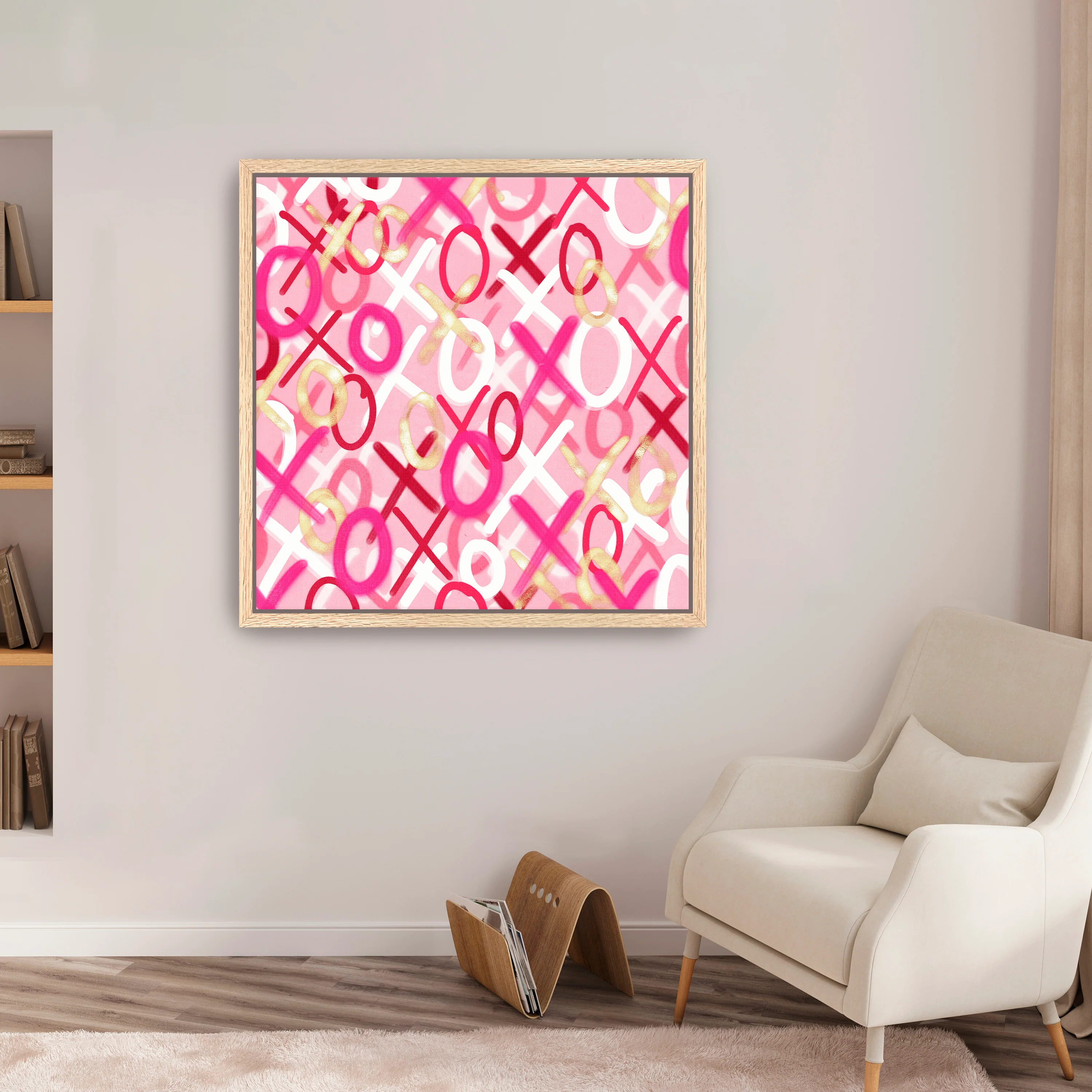 Grafitti XOXO Canvas Giclee - Image 11