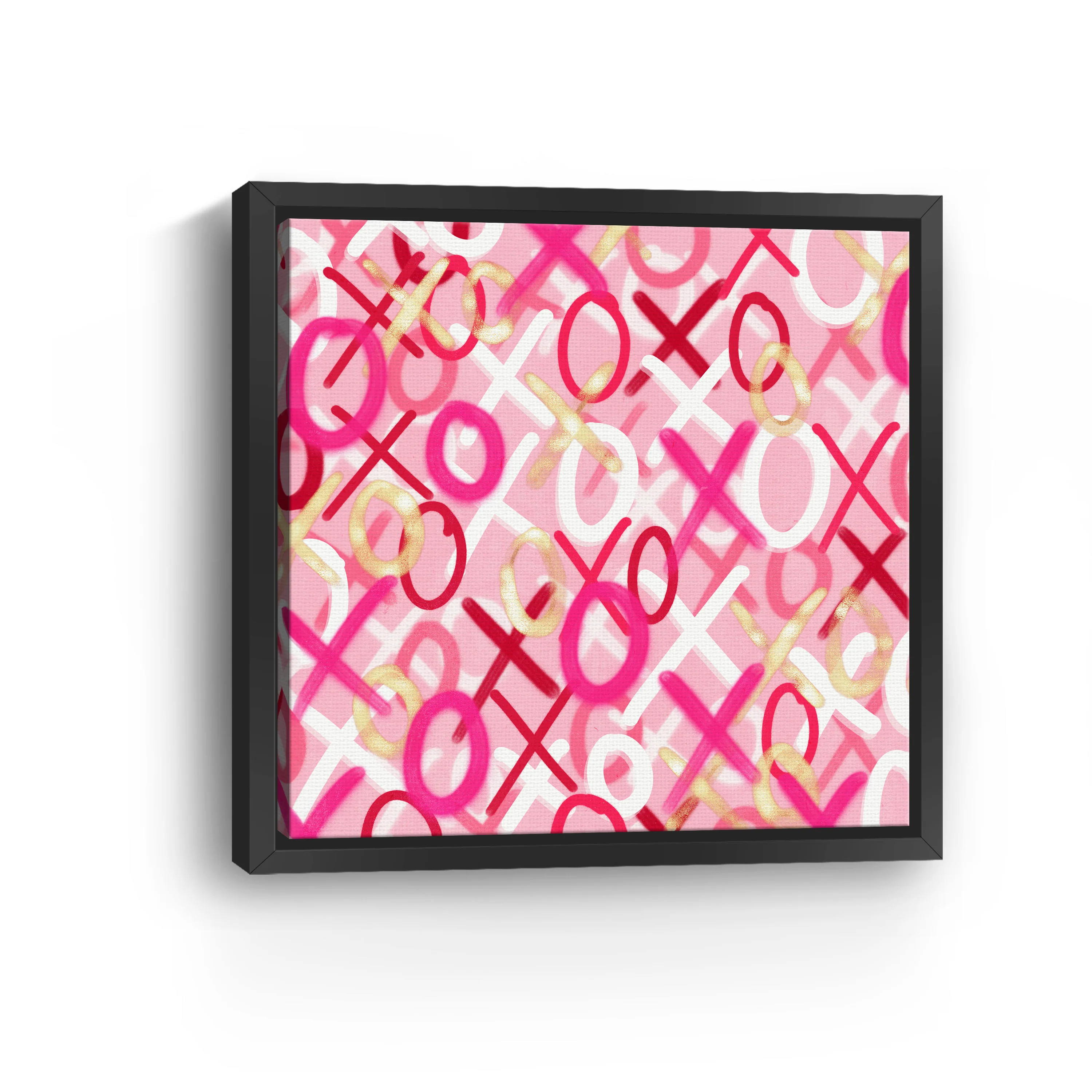 Grafitti XOXO Canvas Giclee - Image 6