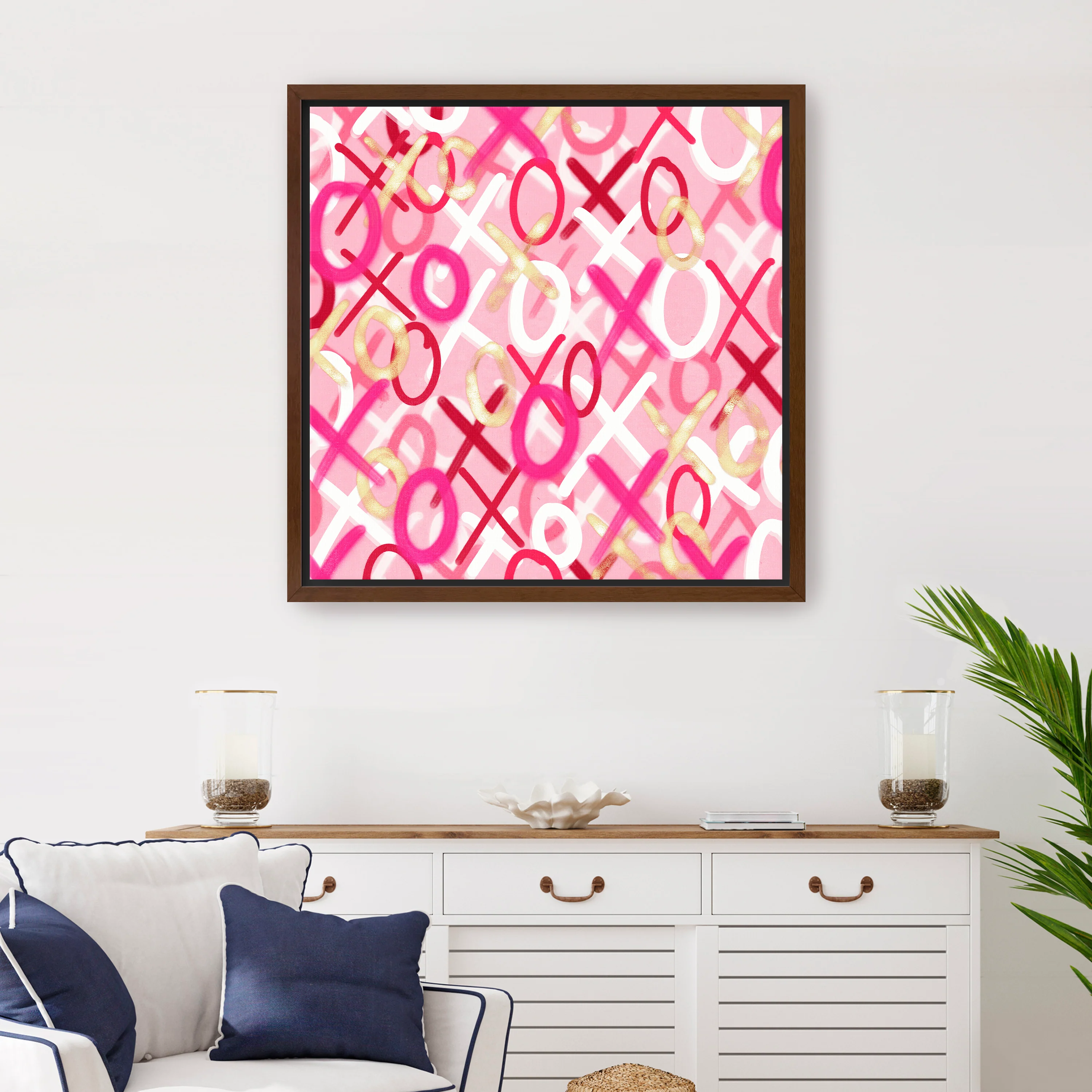 Grafitti XOXO Canvas Giclee - Image 8