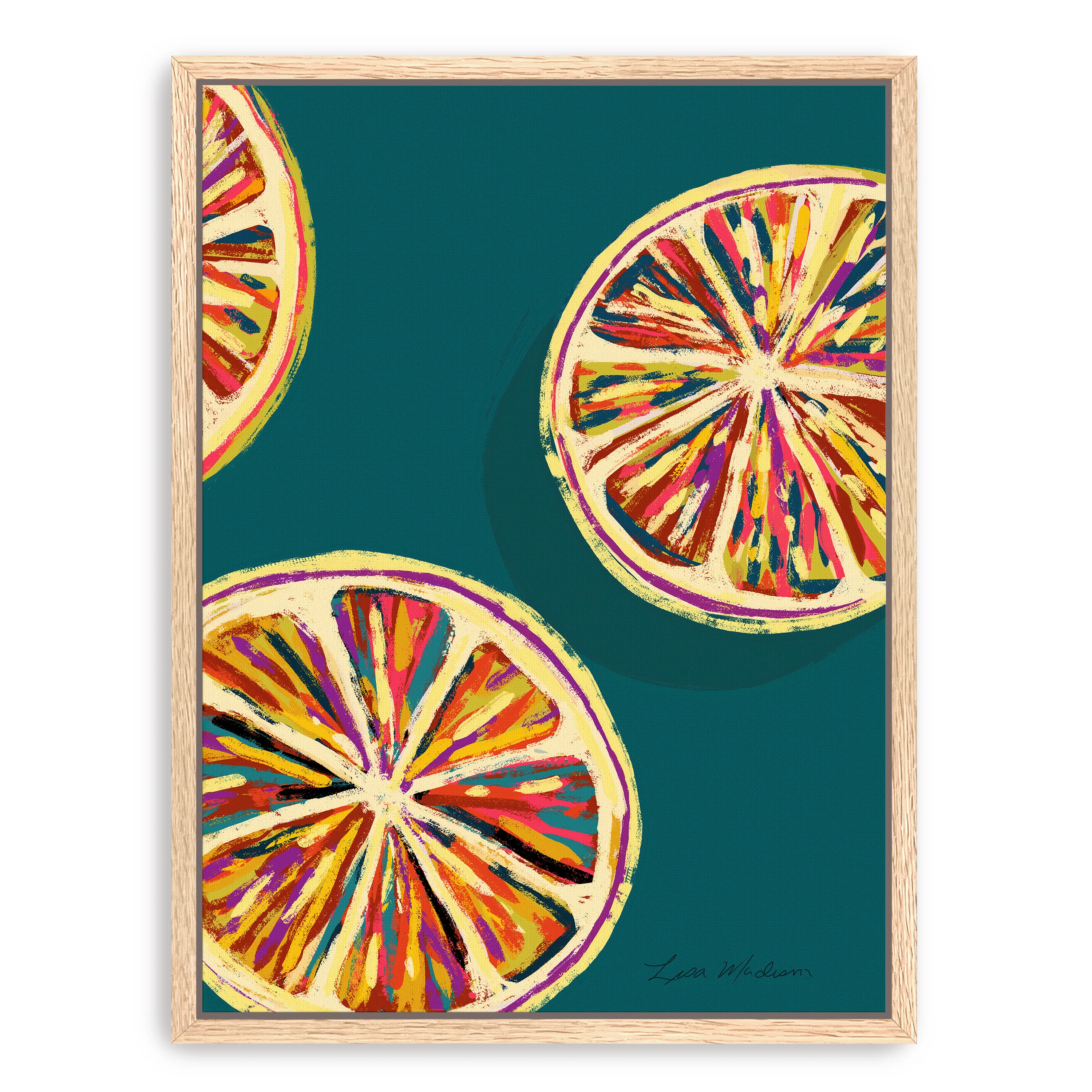 Grapefruit Canvas Giclee - Image 10