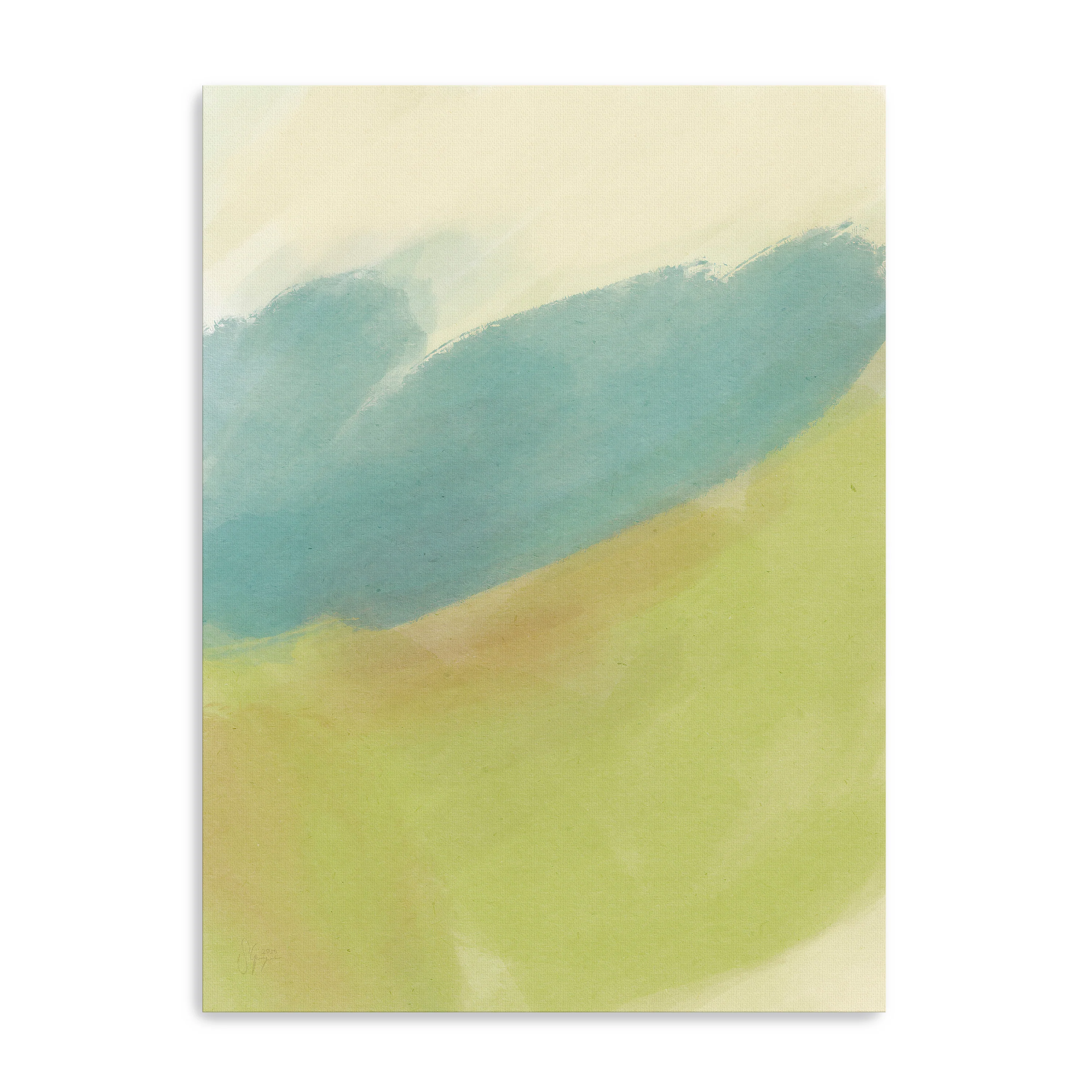 Green Meadow Canvas Giclee - Image 10