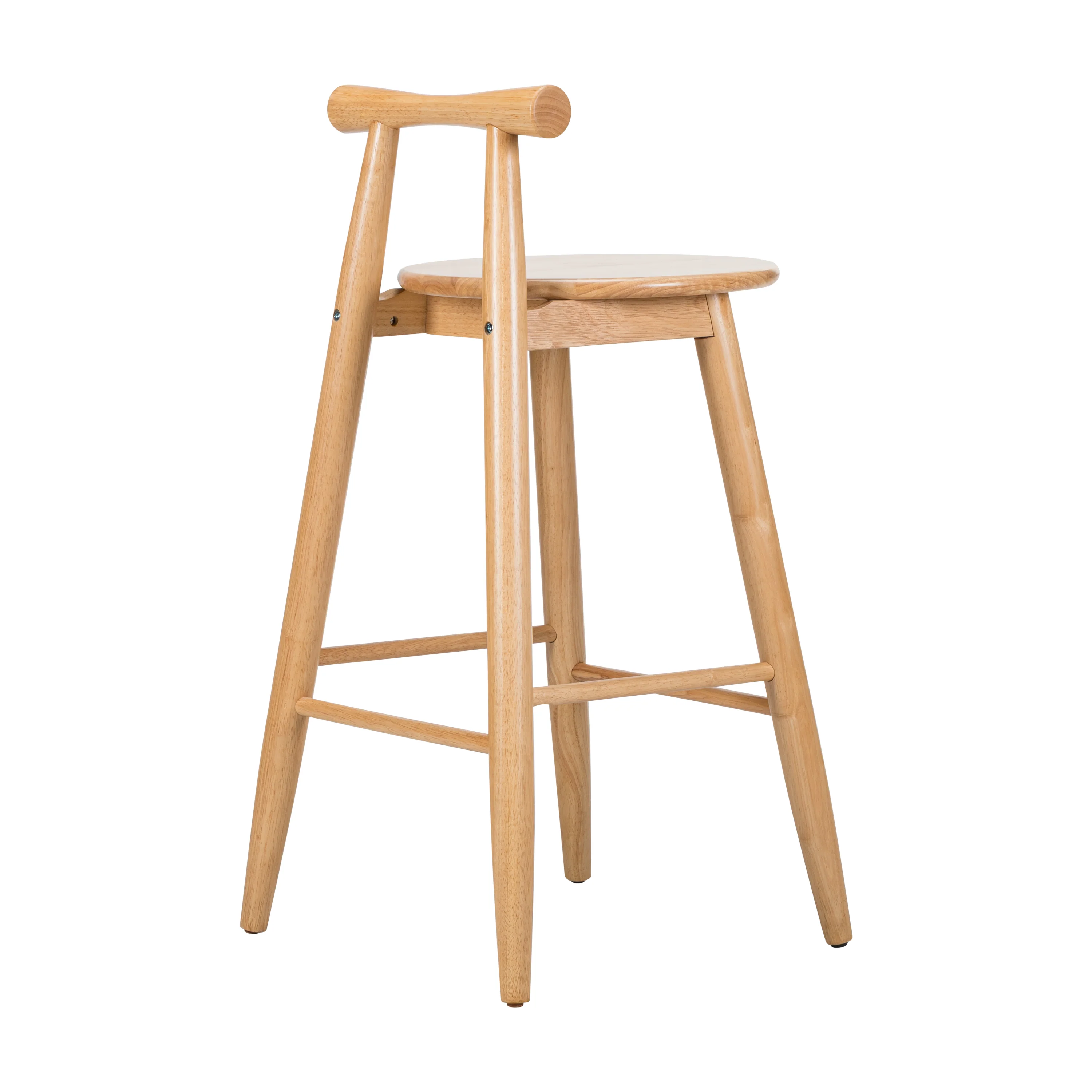 Grove Indoor Rubberwood Barstool, Set of 2 - Image 11