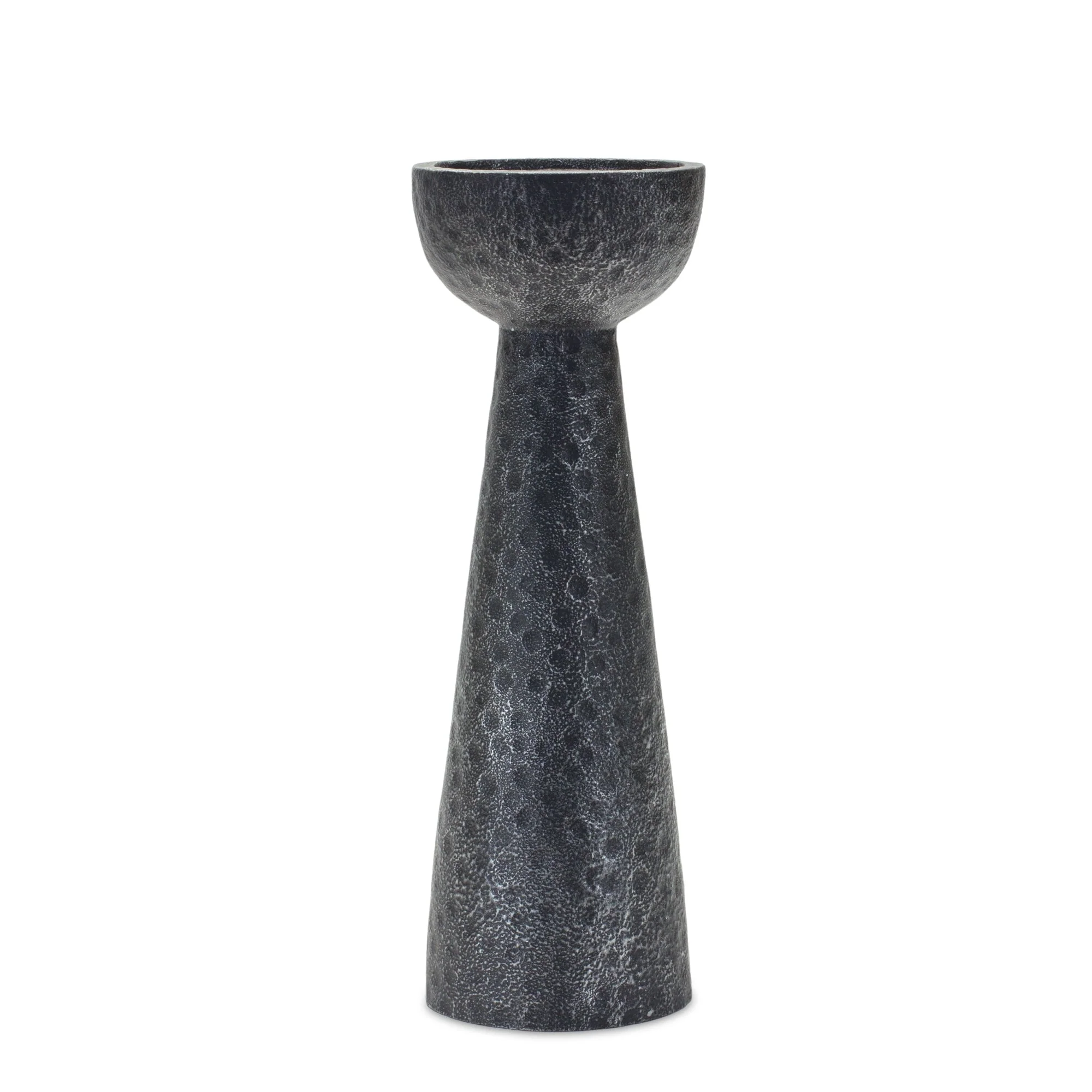 Hammered Design Candle Holder, Set of 3 - Image 3
