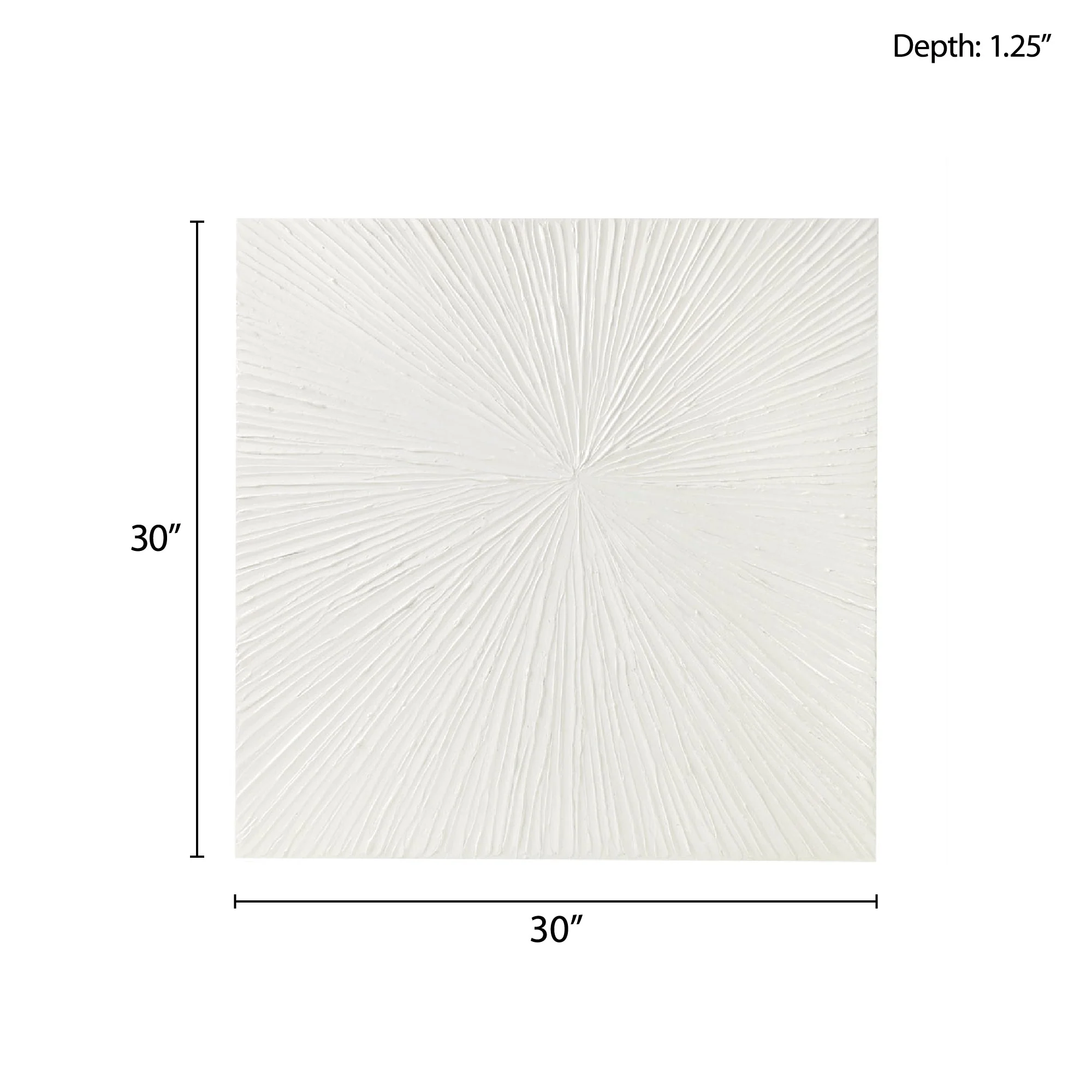 Hand Painted Dimensional Resin Wall Art - Image 7