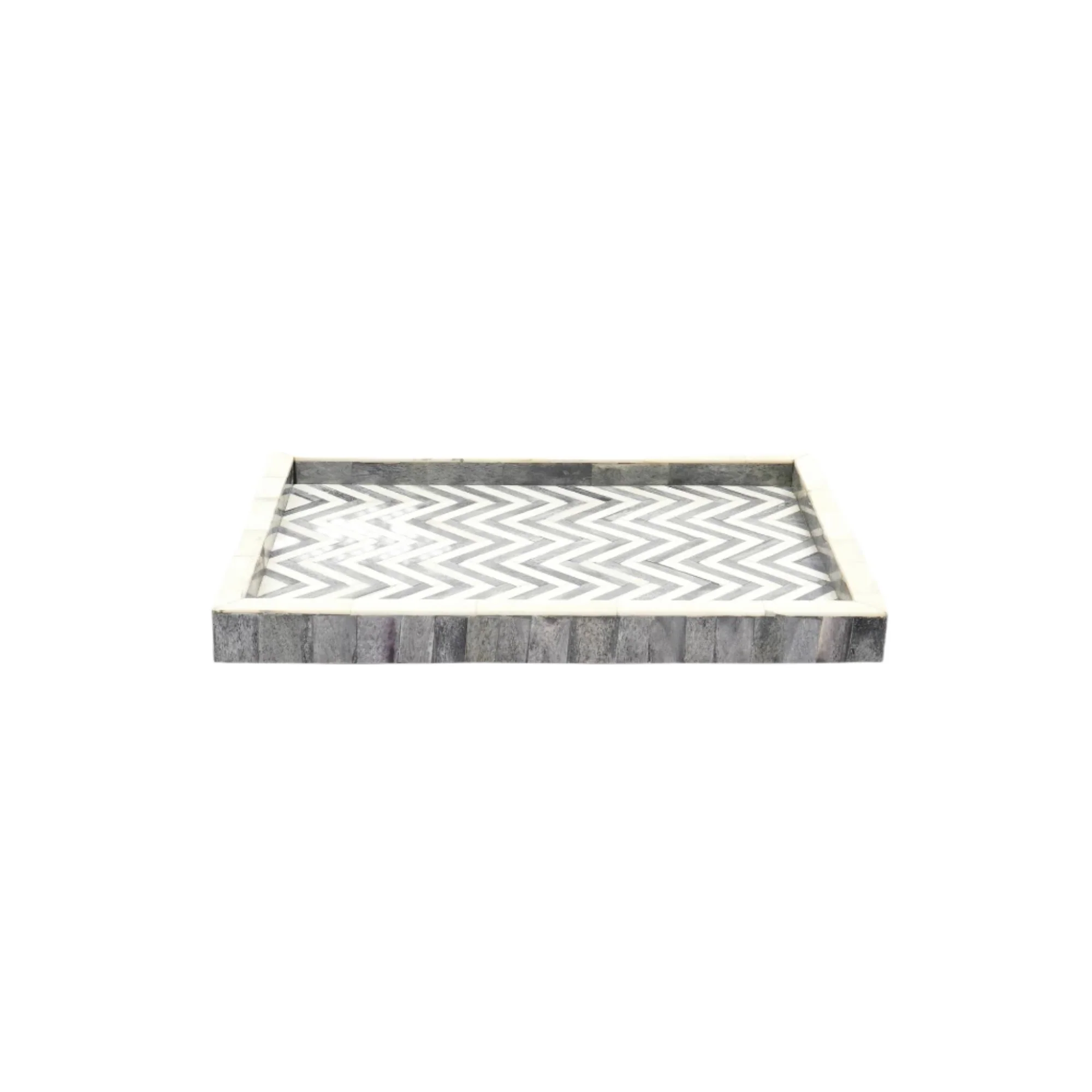 Handmade Wooden Rectangle Tray - Image 3
