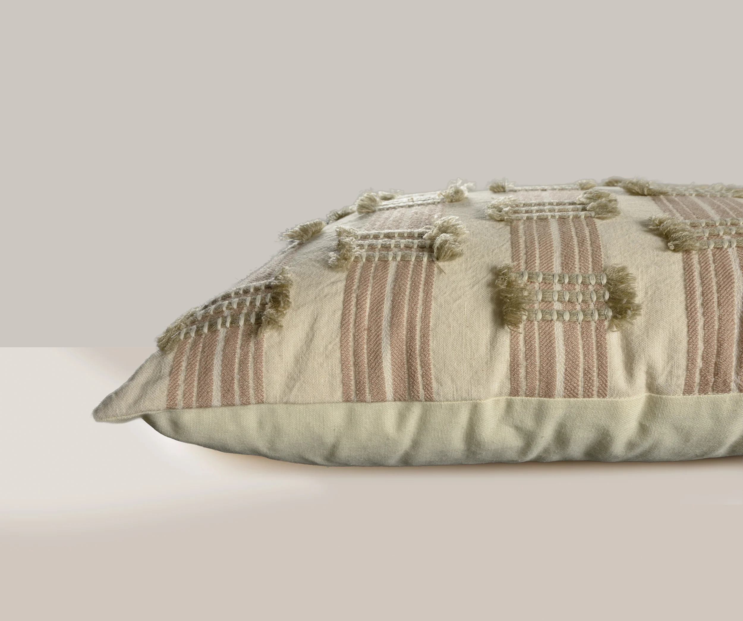 Harborview Tucked Stripe Pillow - Image 8