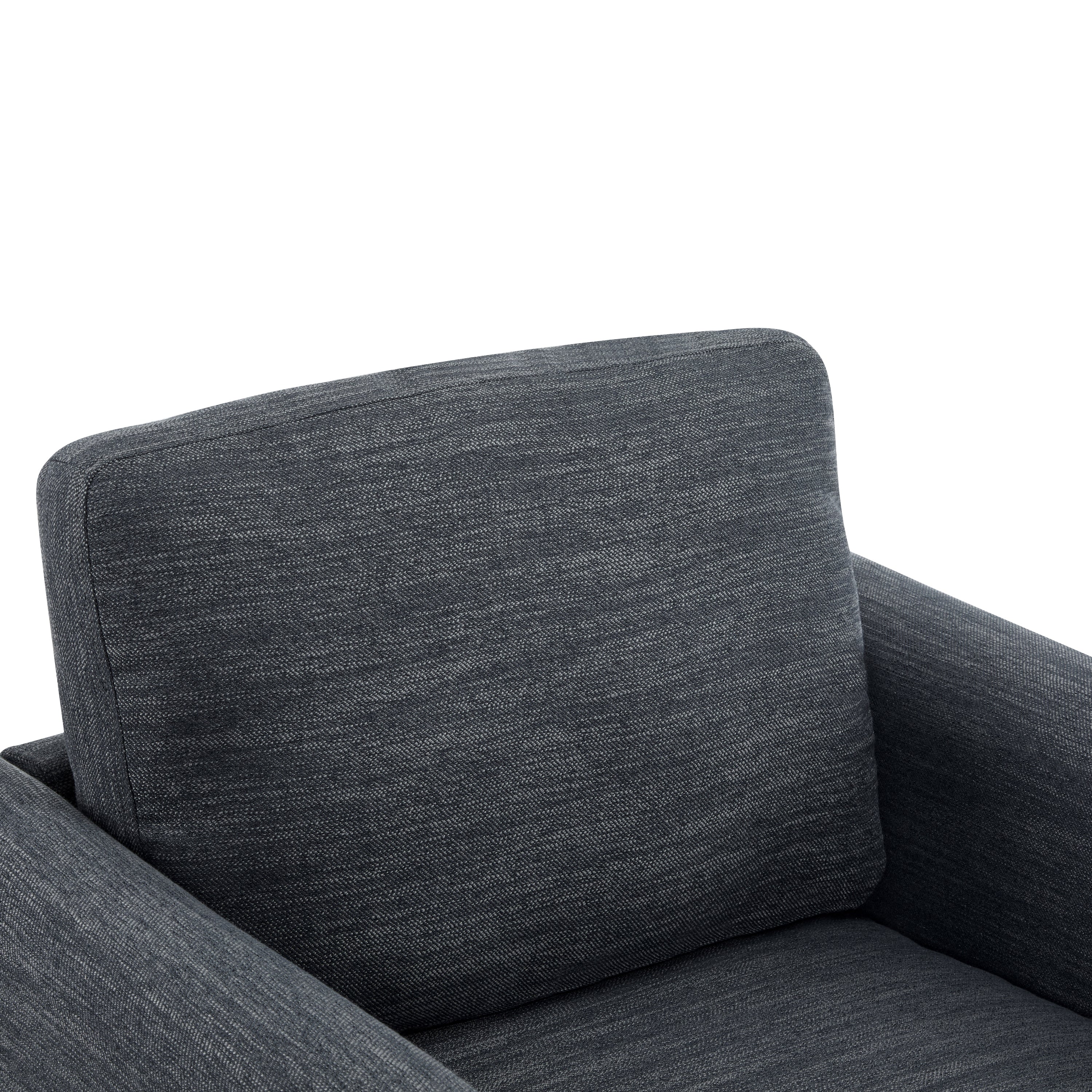 Harmonia Fabric Upholstered Accent Chair with Wood Accent - Image 21