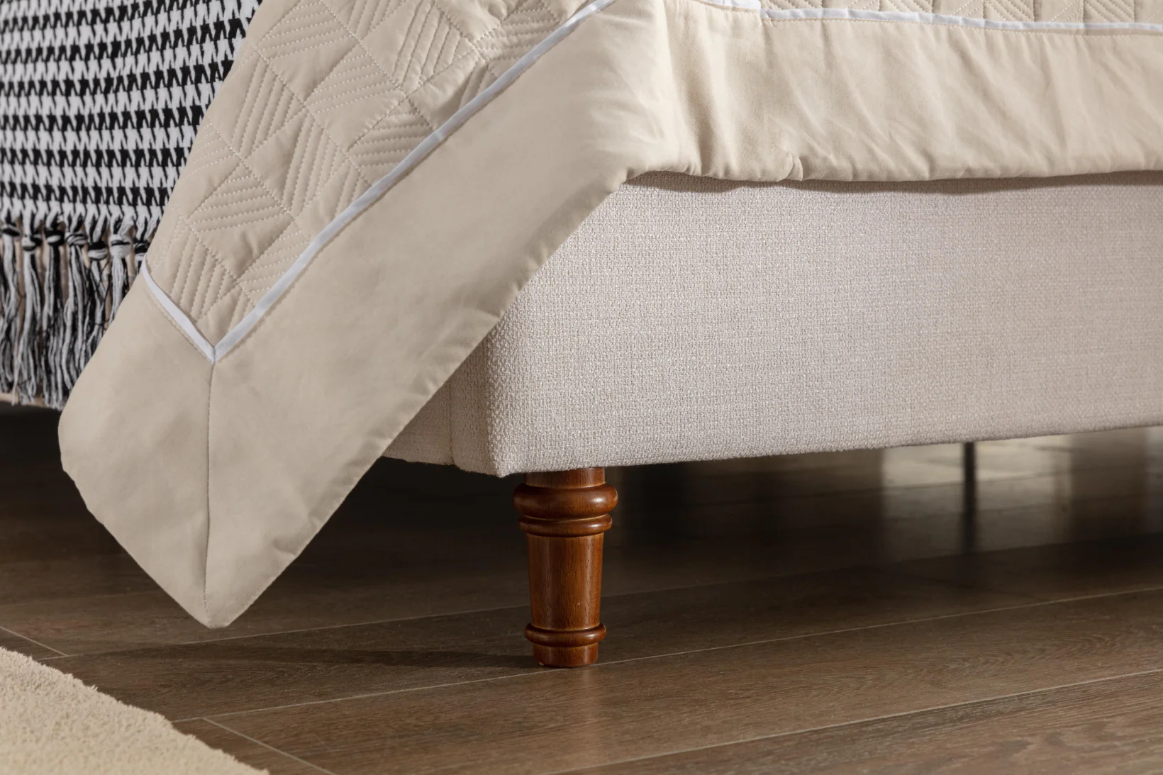 Hayden Upholstered Wingback Bed - Image 6