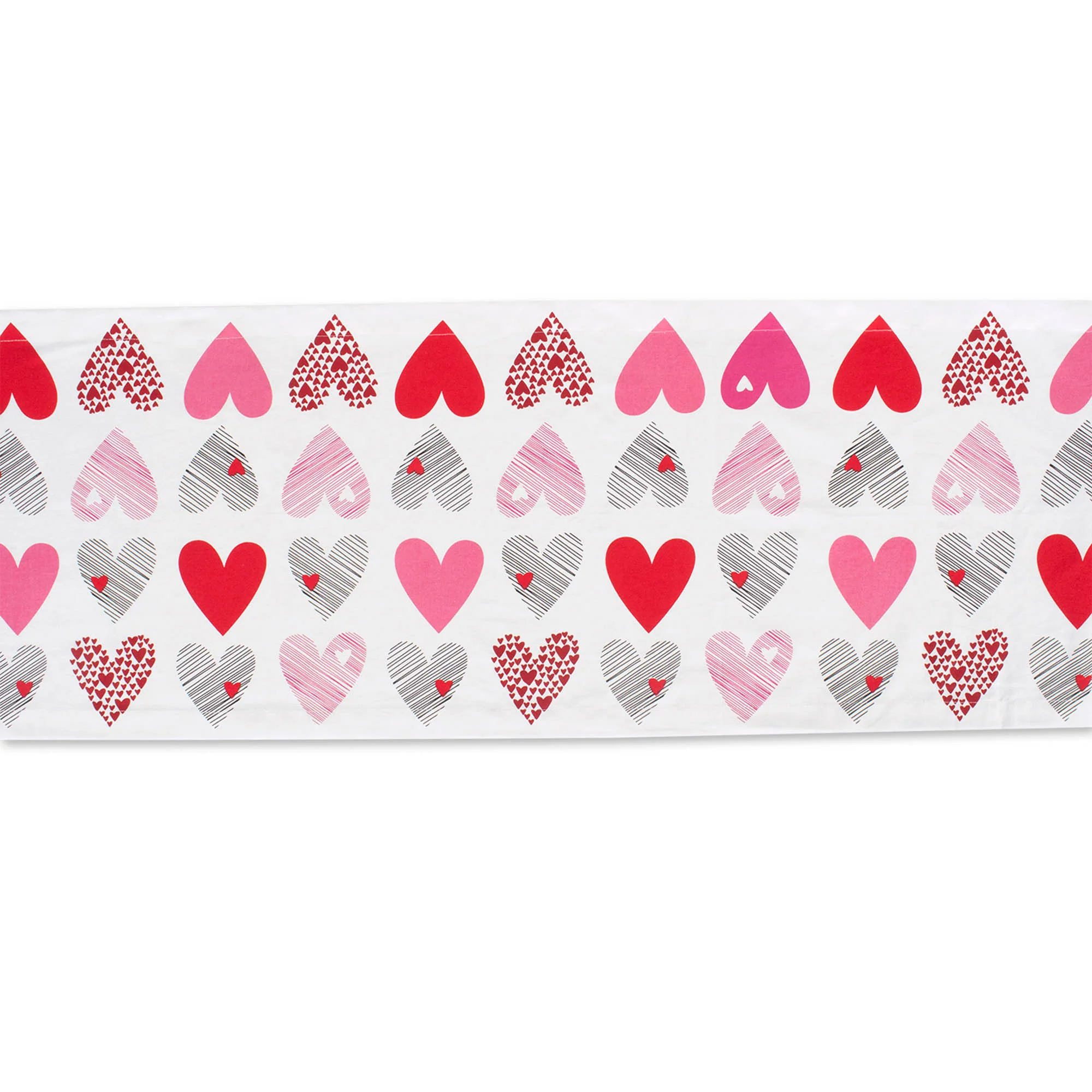 Hearts Collage Print Table Runner - Image 3
