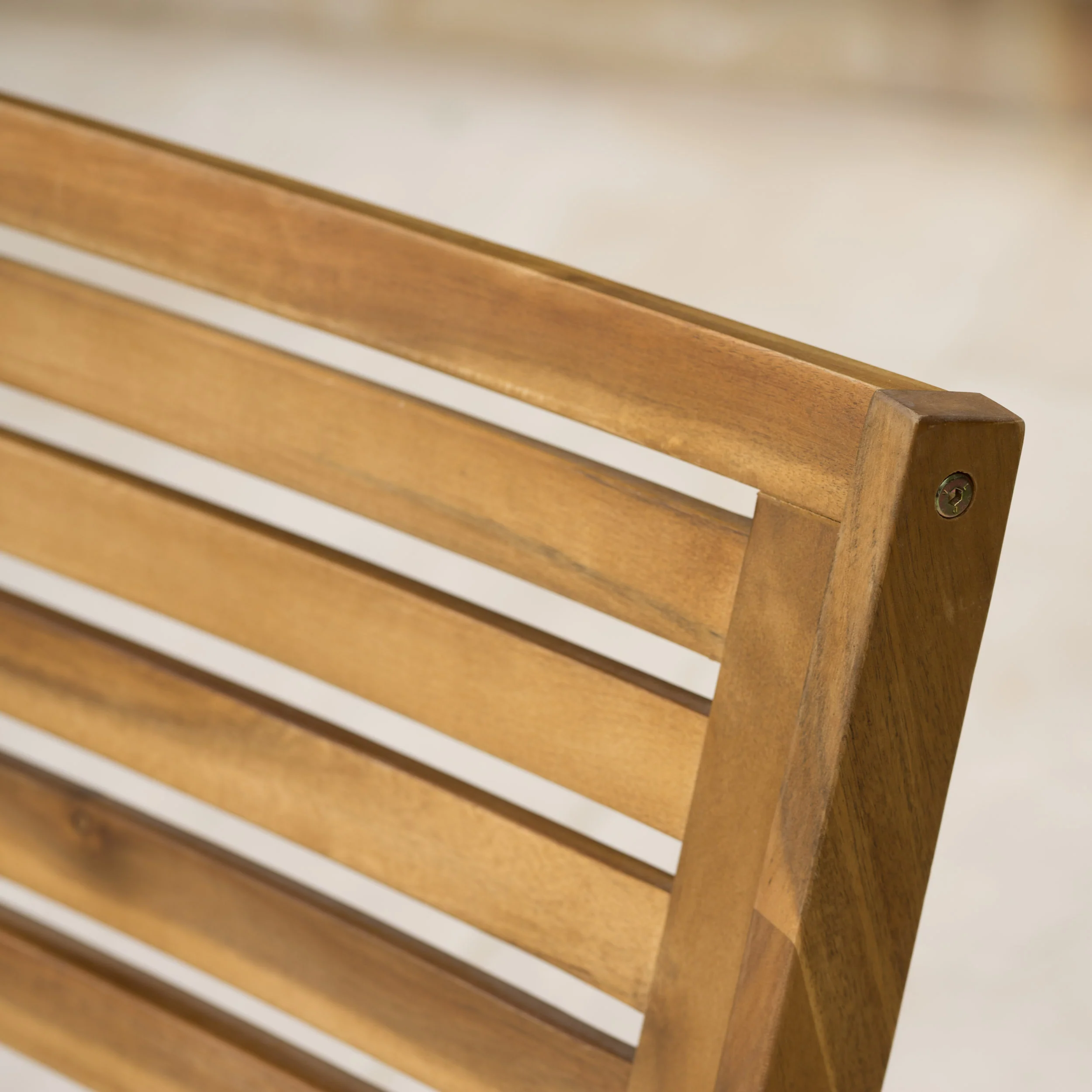 Hermosa 5-Piece Wood Outdoor Dining Set - Image 11