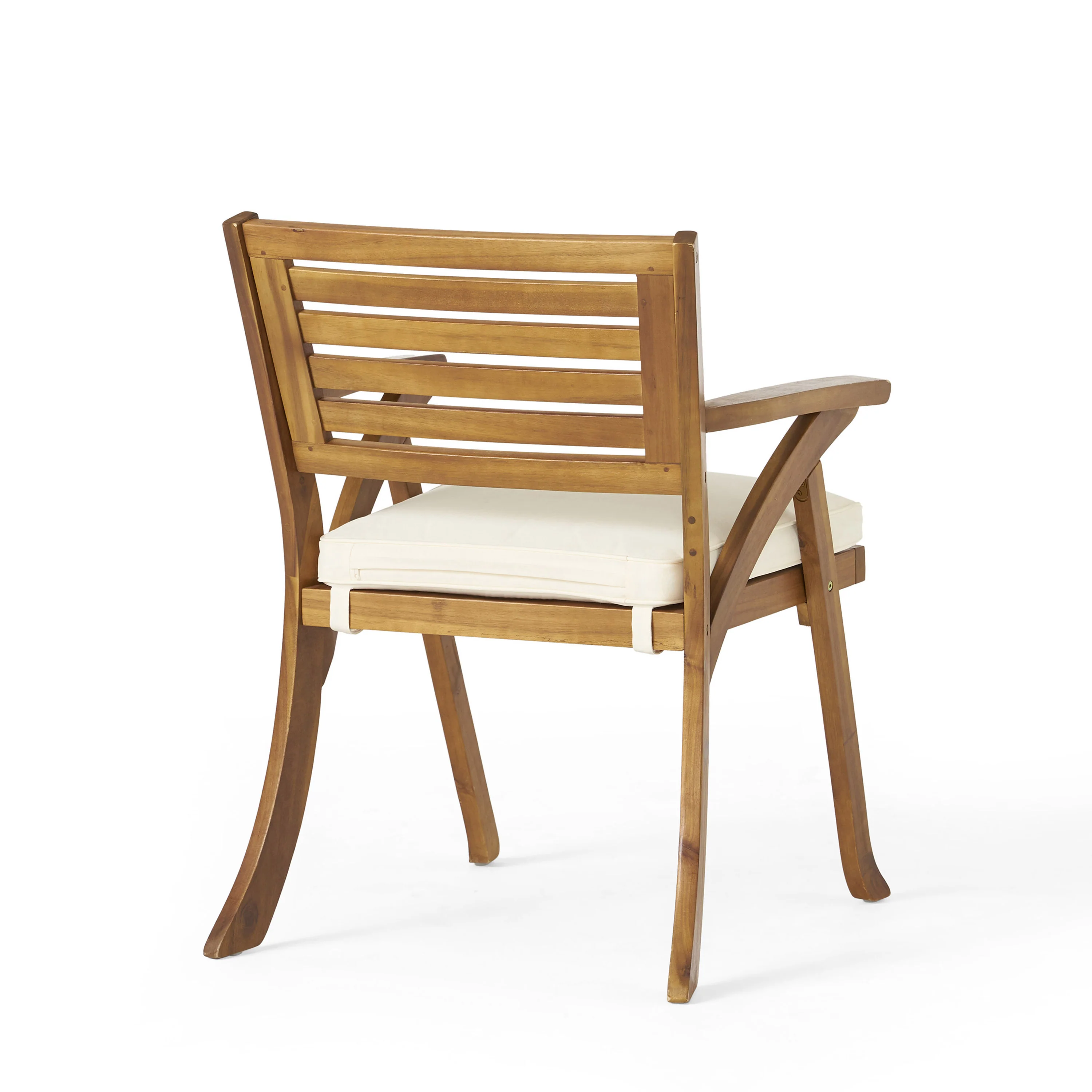 Hermosa 5-Piece Wood Outdoor Dining Set - Image 7